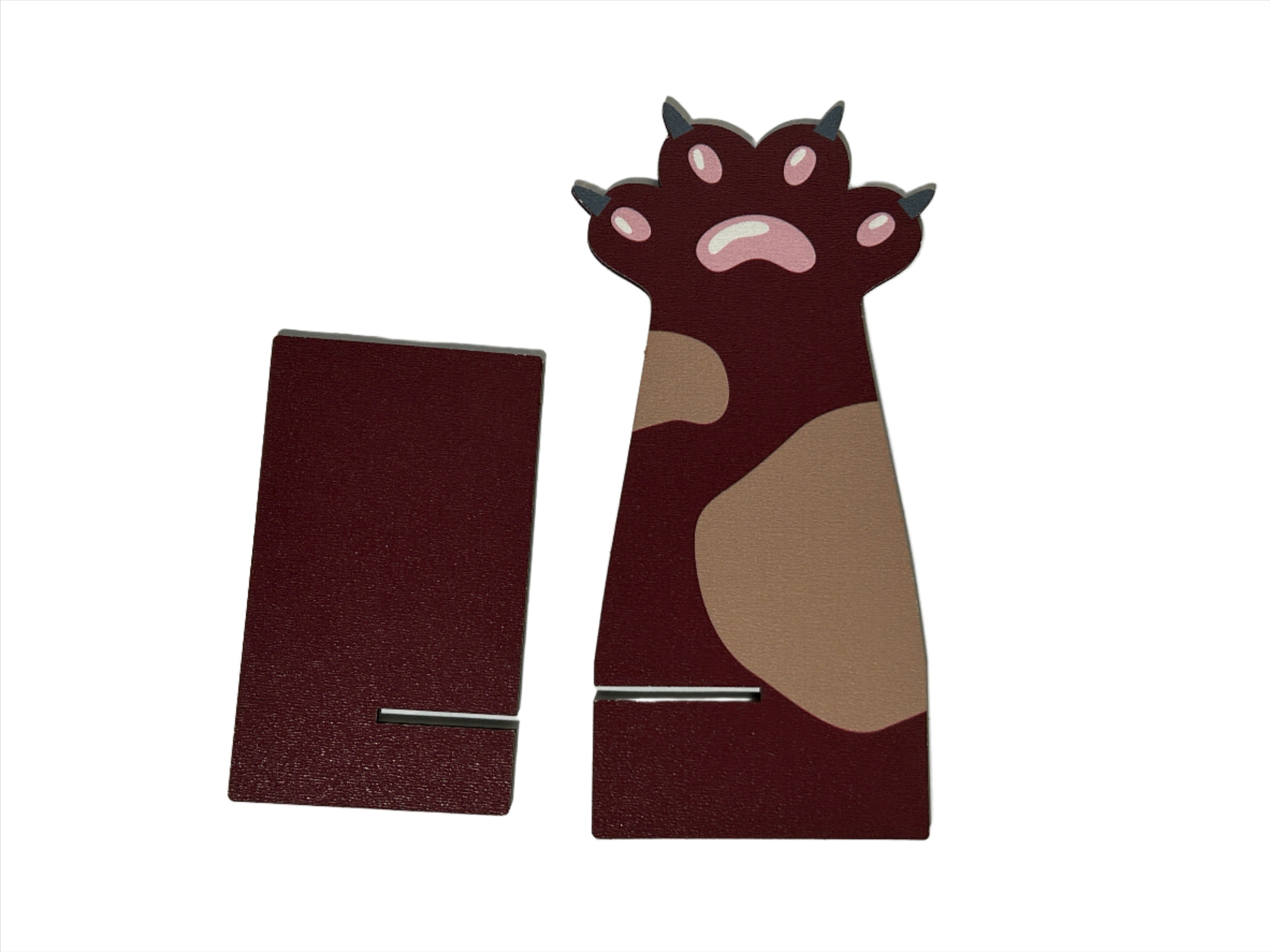 Universeller Holz-Schreibtischständer mit Tiermotiven- HolzRepublik