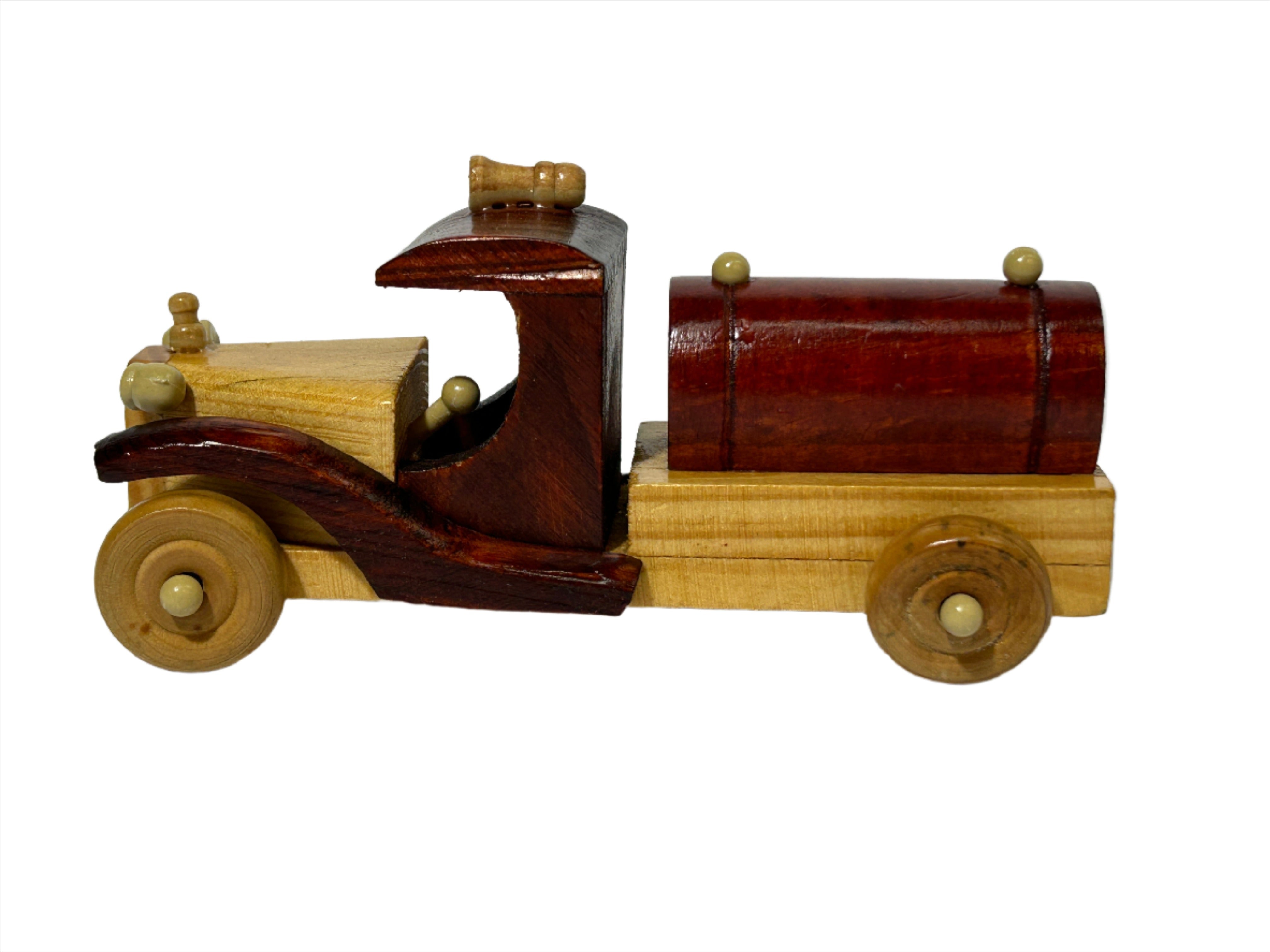 Retro-Modell Holz-LKW- HolzRepublik