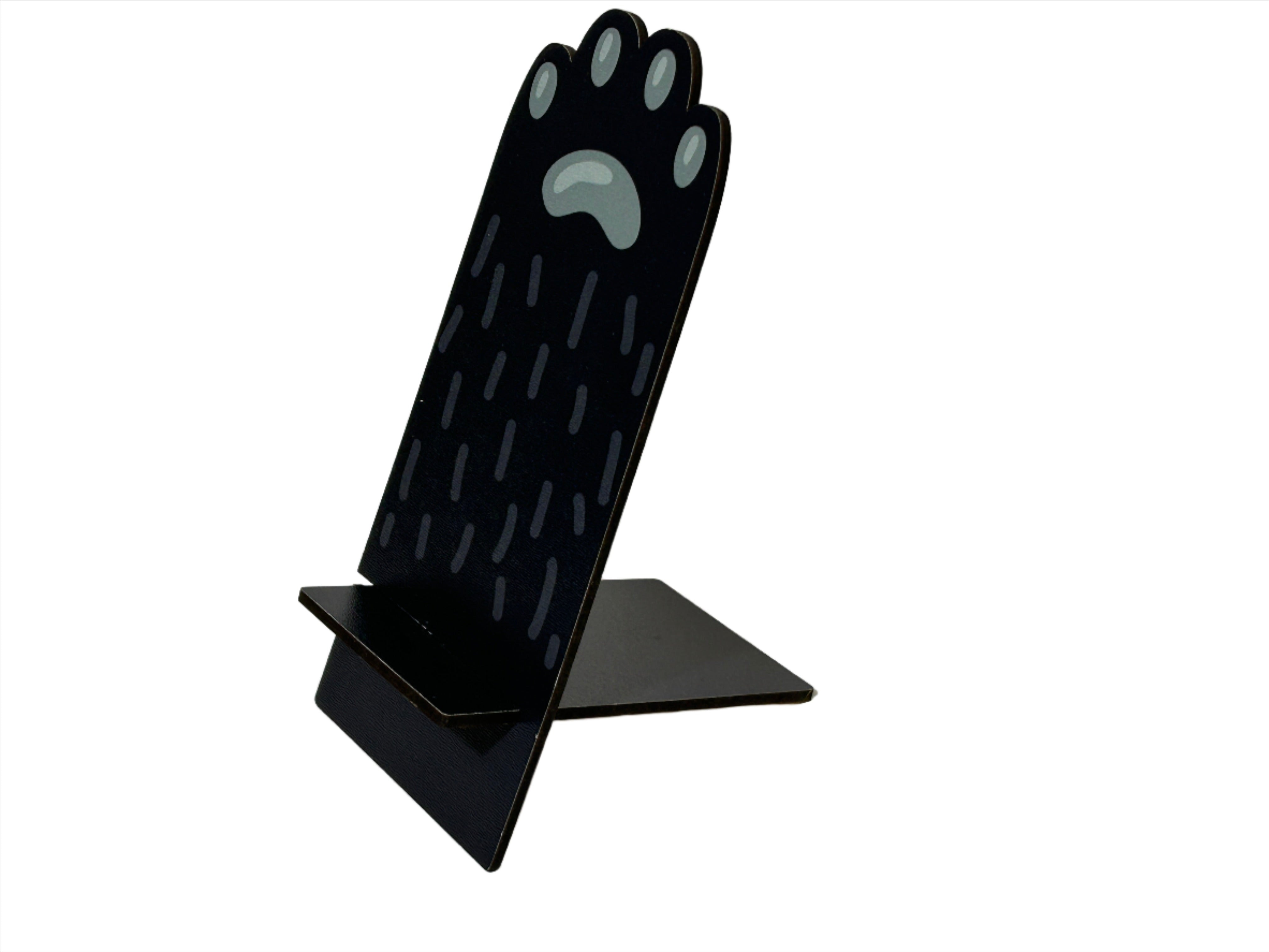 Universeller Holz-Schreibtischständer mit Tiermotiven- HolzRepublik