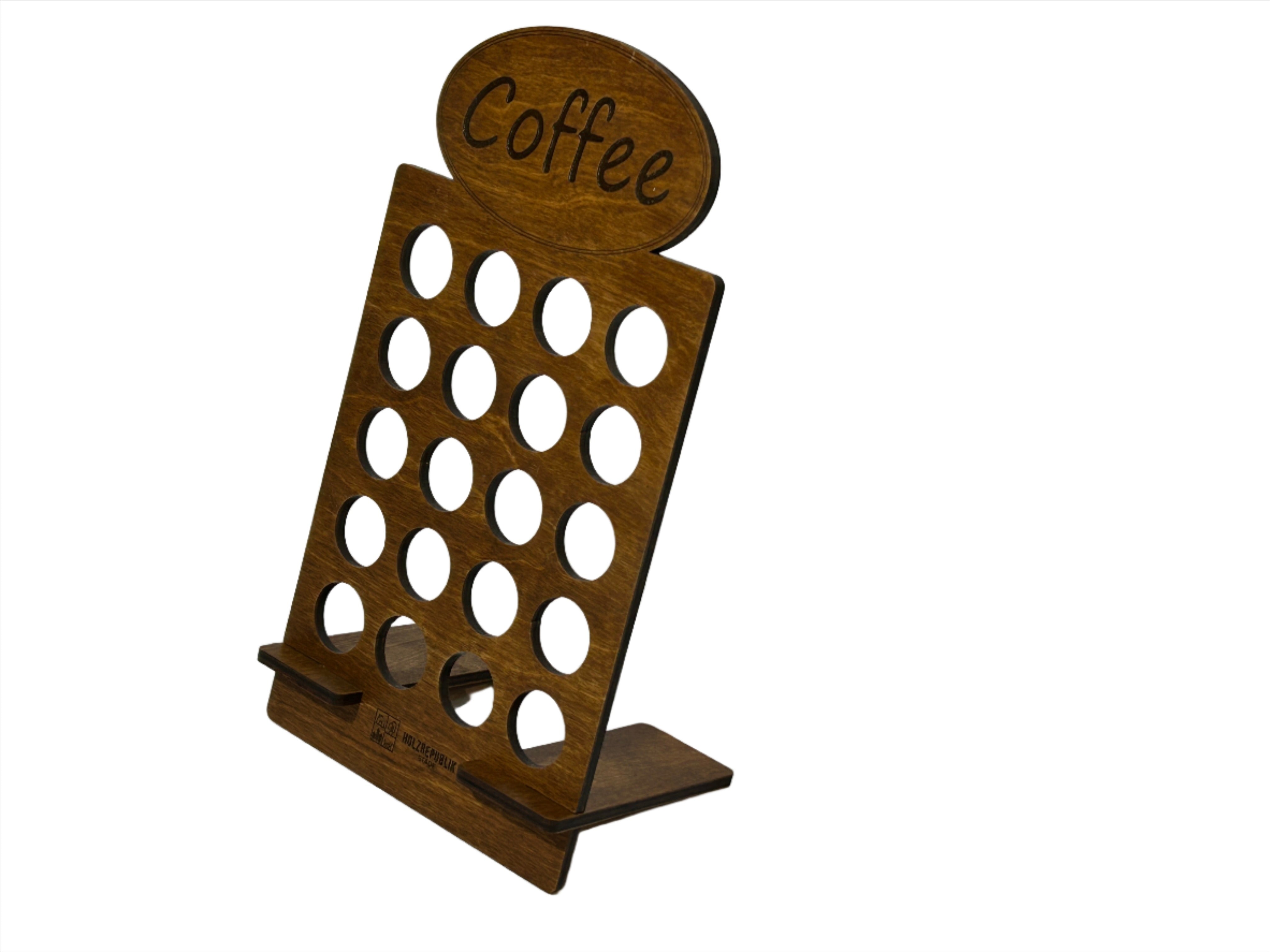 Holz-Kaffeekapselhalter- HolzRepublik