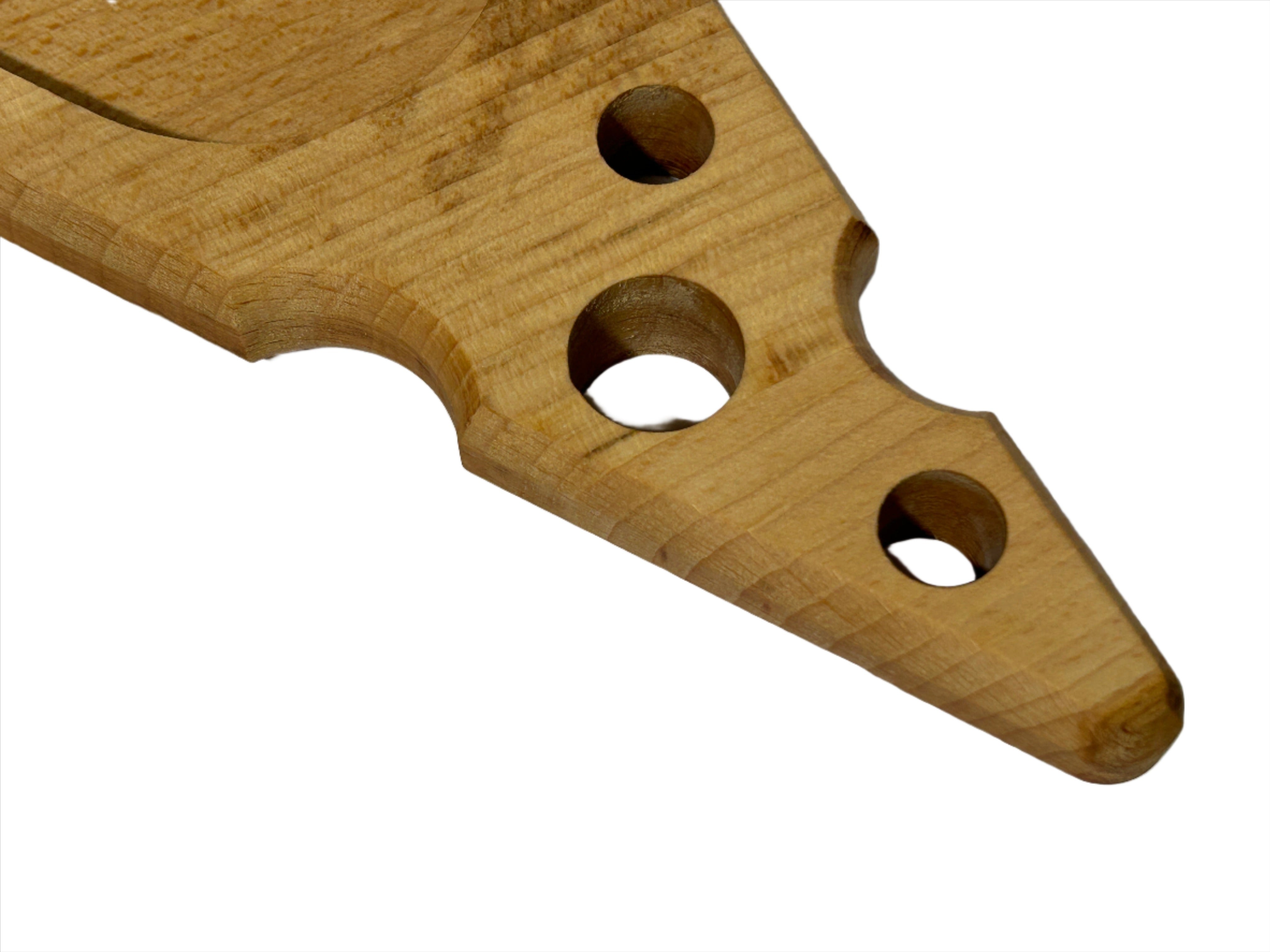 Käseplatten-Servierbrett in Käsescheibenform- HolzRepublik