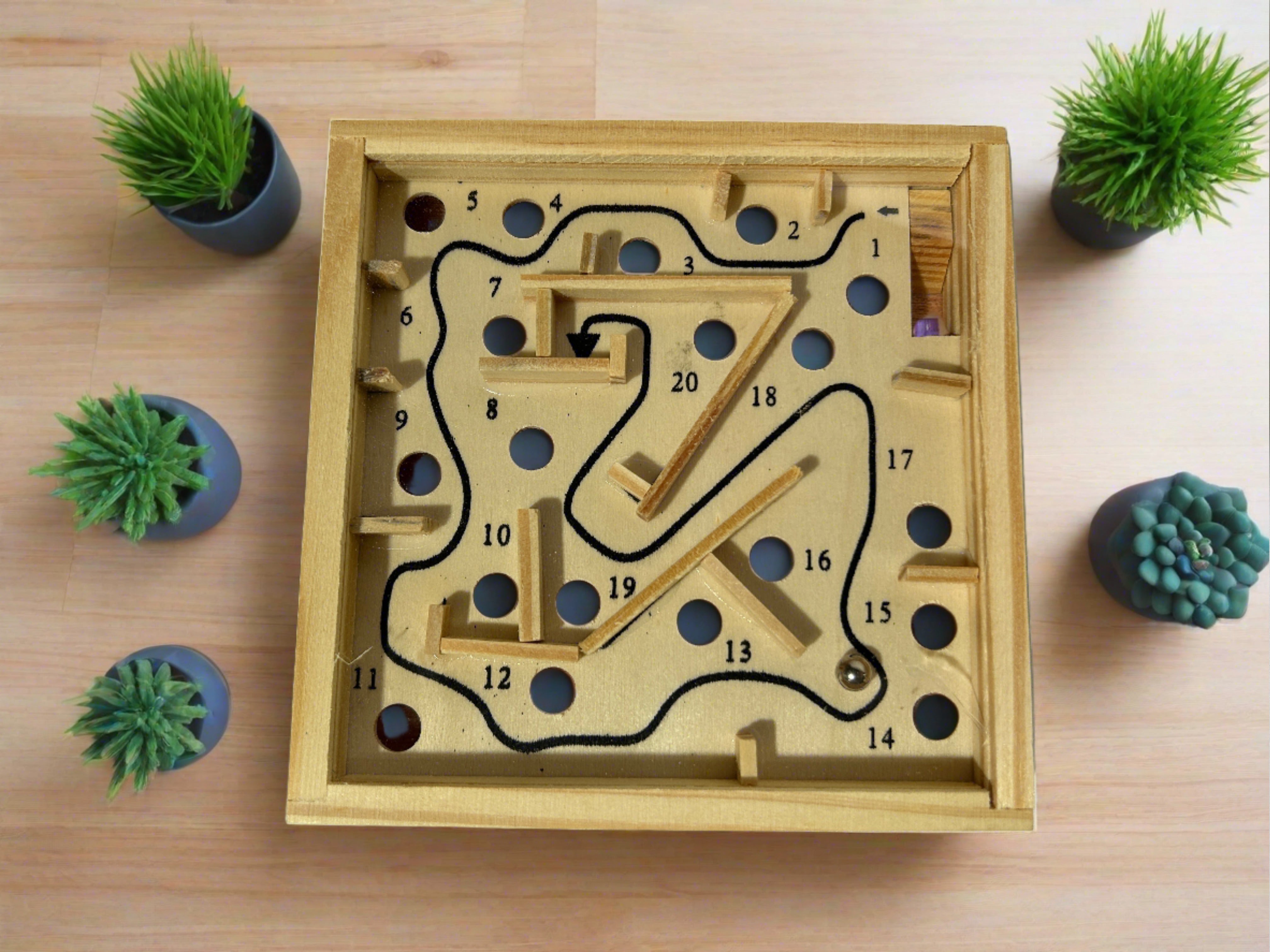 Holzspiel "Labyrinth"- HolzRepublik