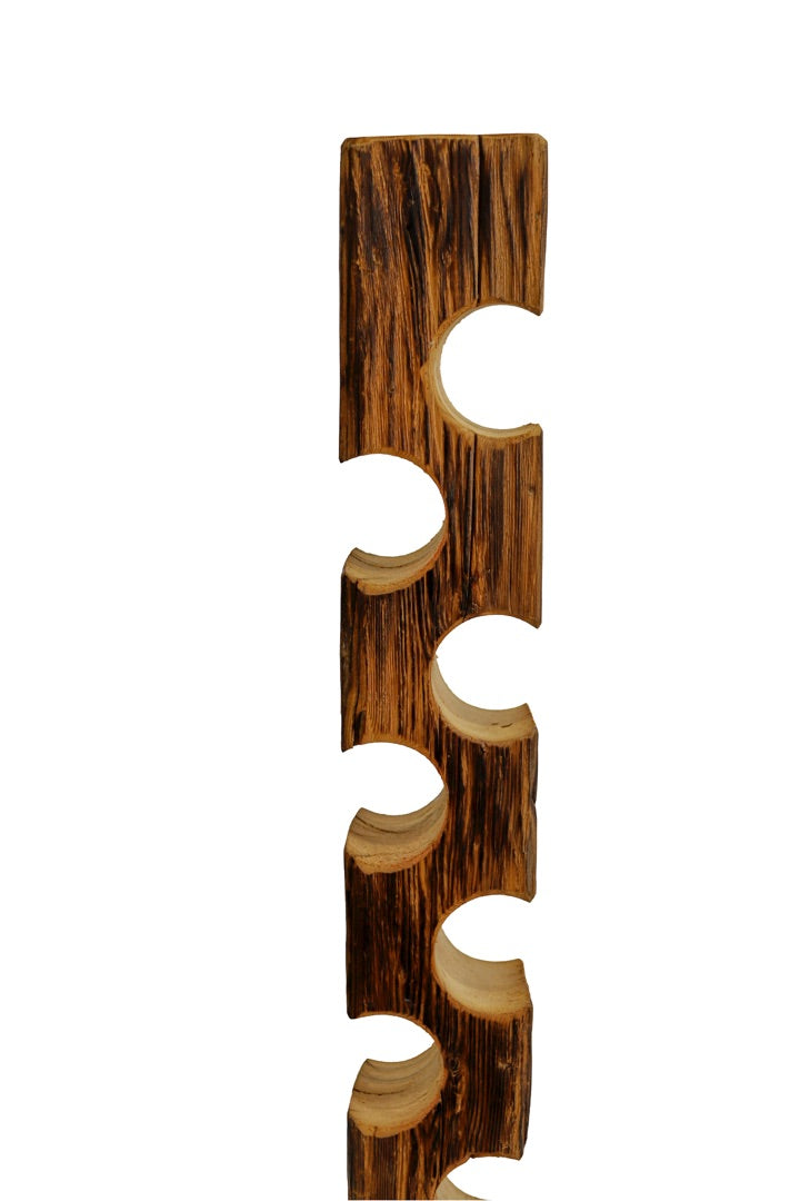 Weinregal / Weinflaschenständer für 7 Flaschen / Weinhalter- HolzRepublik