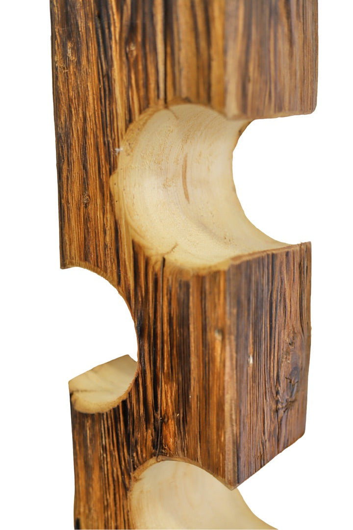 Weinregal / Weinflaschenständer für 7 Flaschen / Weinhalter- HolzRepublik