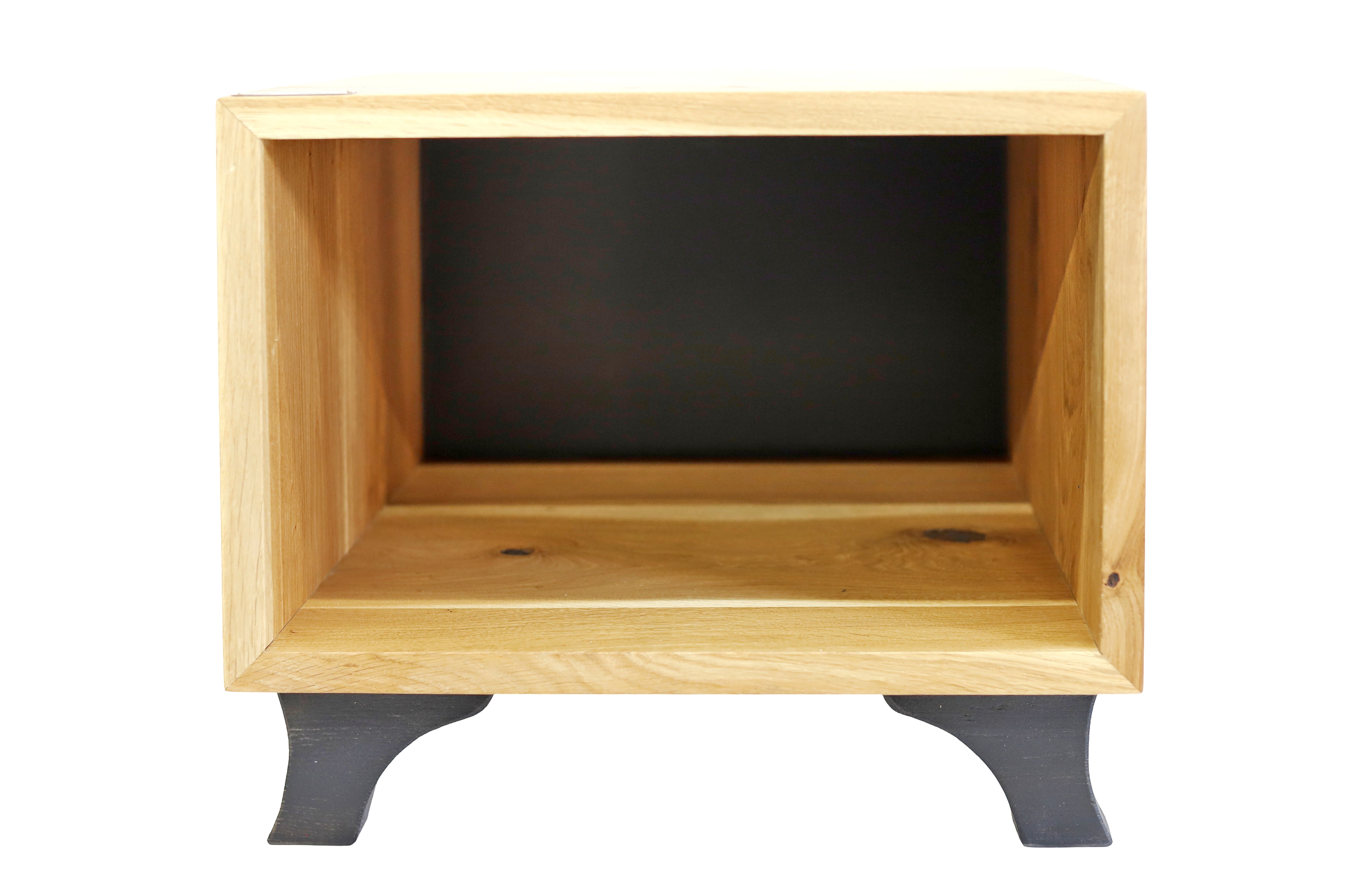 Nachttisch aus Holz im Retro-Stil / Holznachttisch / Design-Nachttisch- HolzRepublik