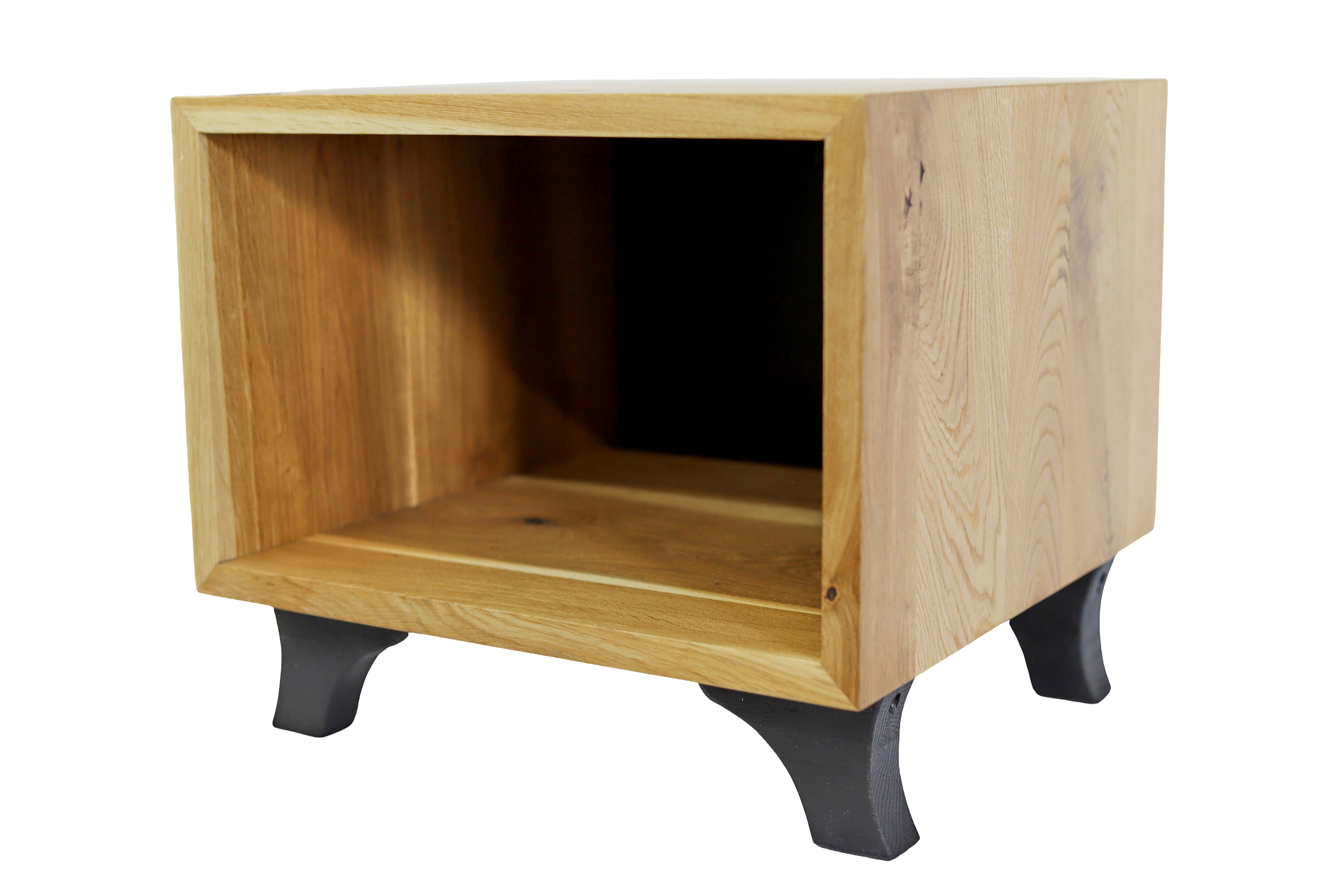 Nachttisch aus Holz im Retro-Stil / Holznachttisch / Design-Nachttisch- HolzRepublik