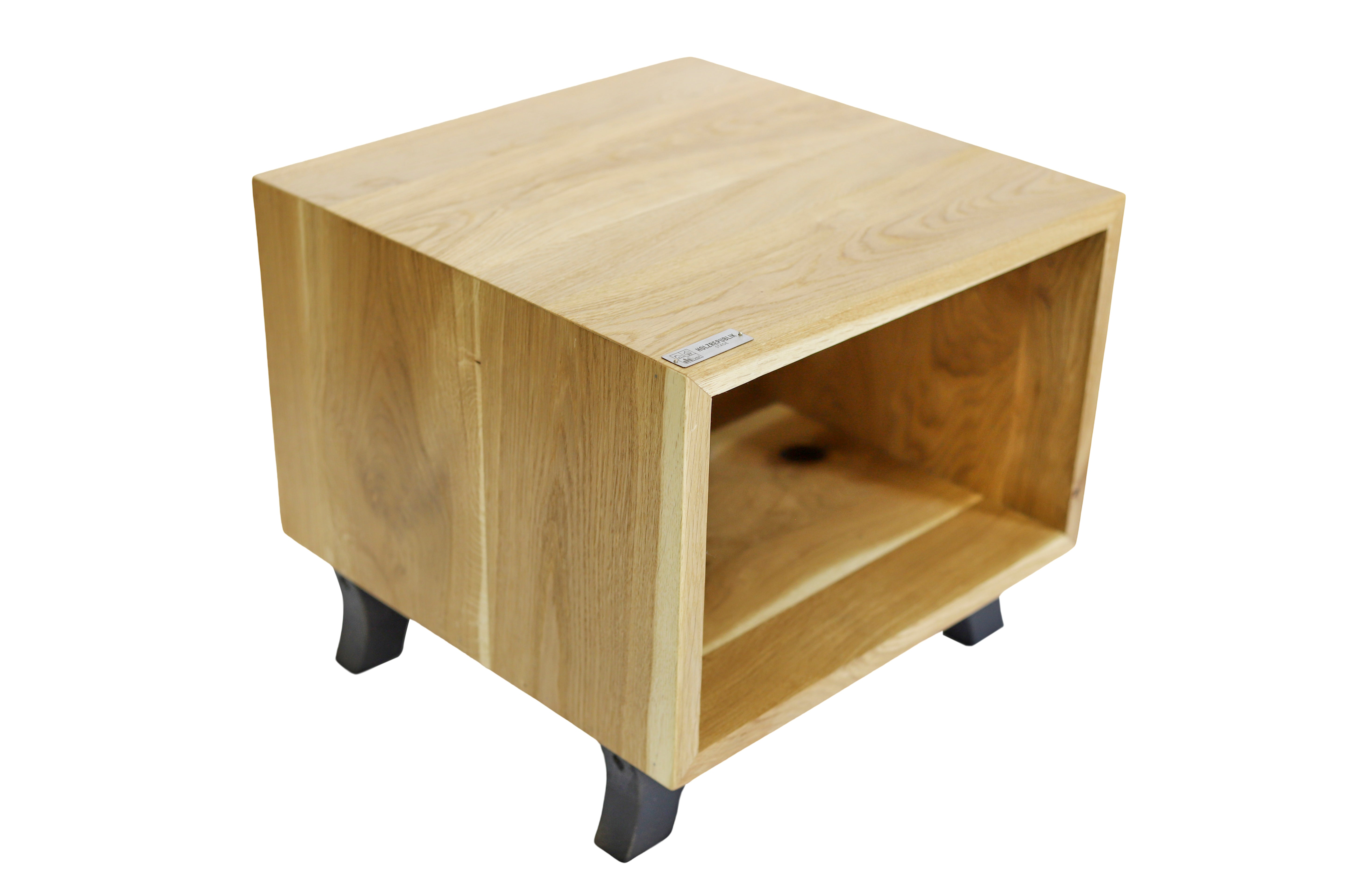 Nachttisch aus Holz im Retro-Stil / Holznachttisch / Design-Nachttisch- HolzRepublik