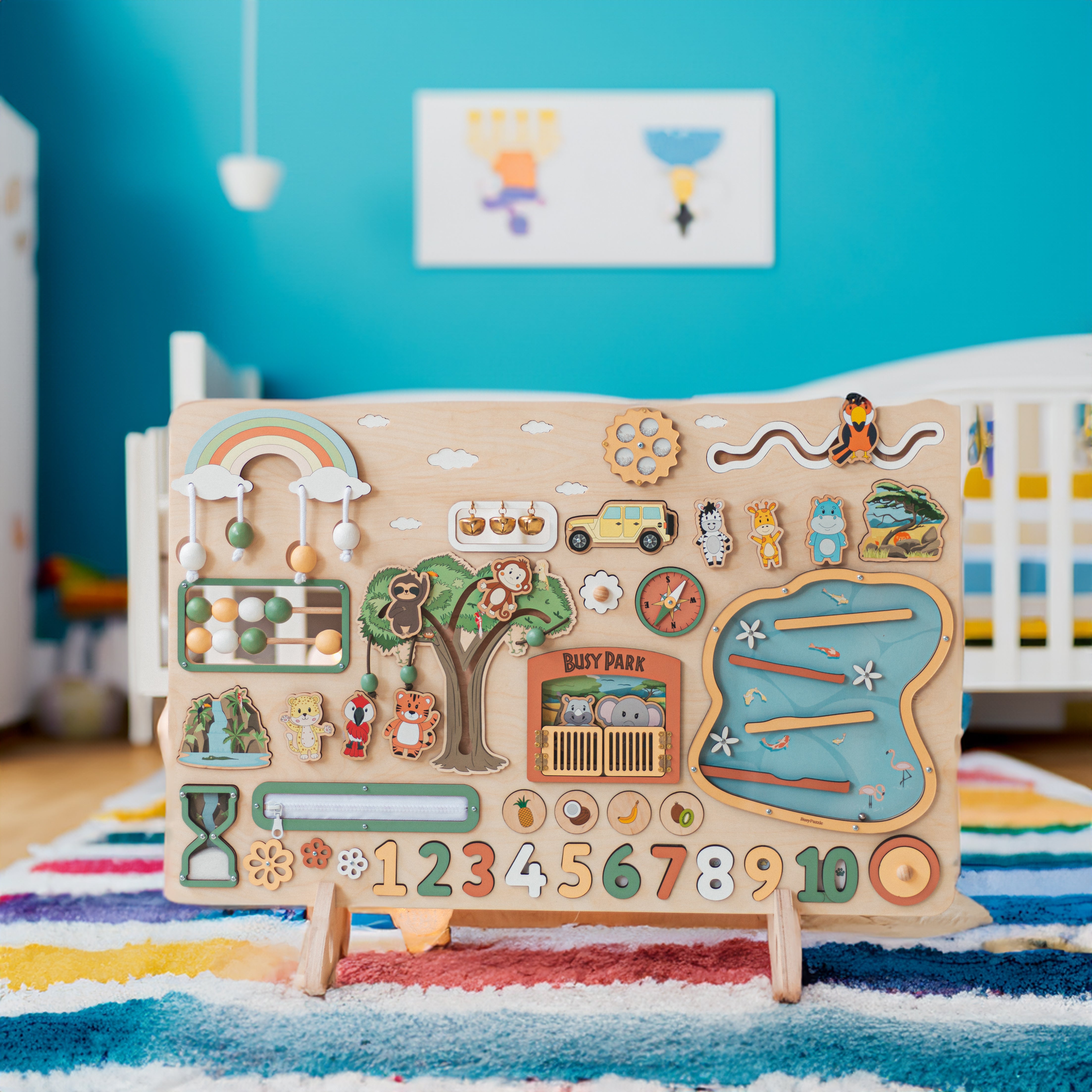 Busy Board: Das ideale Geschenk für kreative Entdecker- HolzRepublik