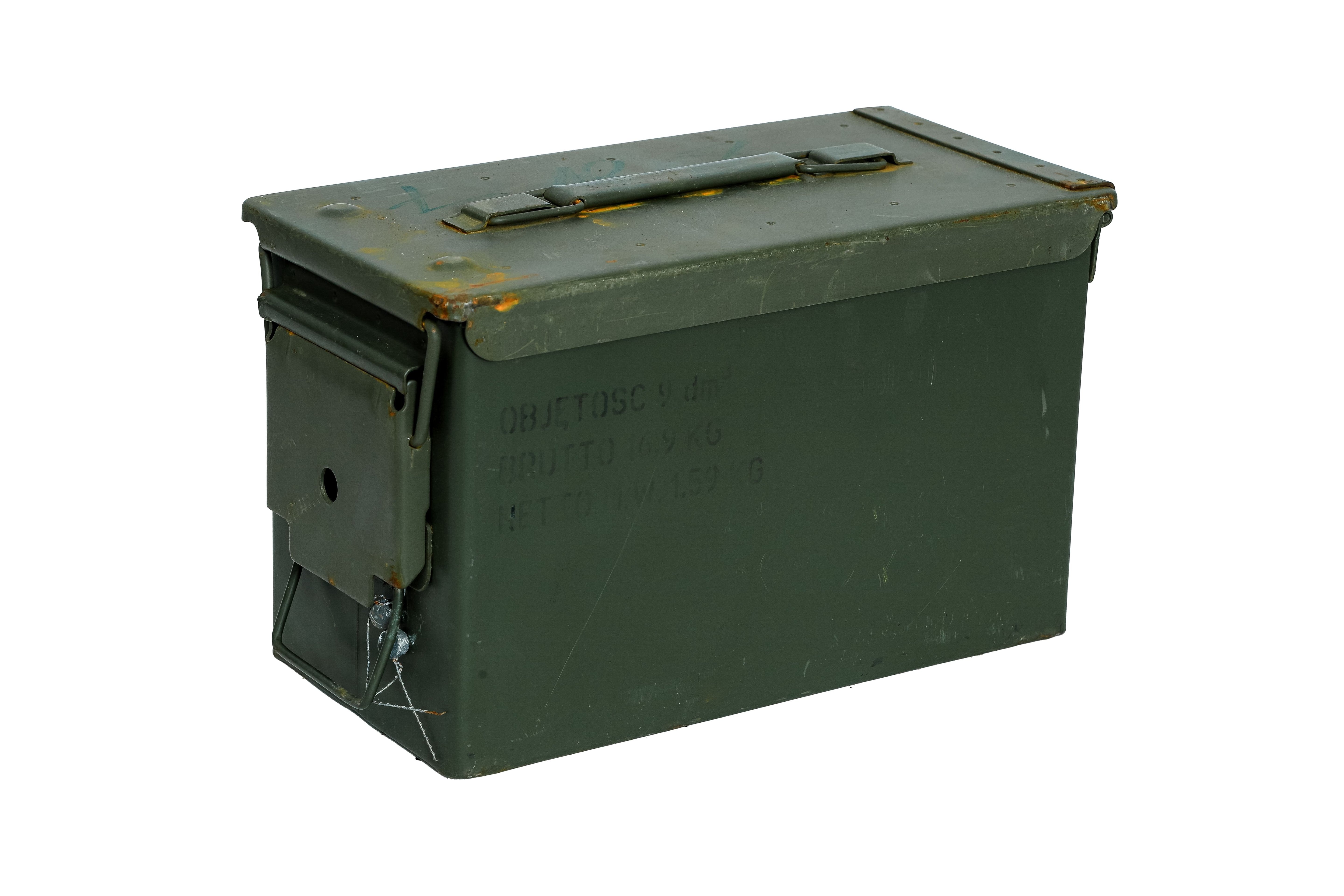 Munitionskiste MK-15 / Munitruhe / Transportkiste / Militärkiste / Armeekiste- HolzRepublik