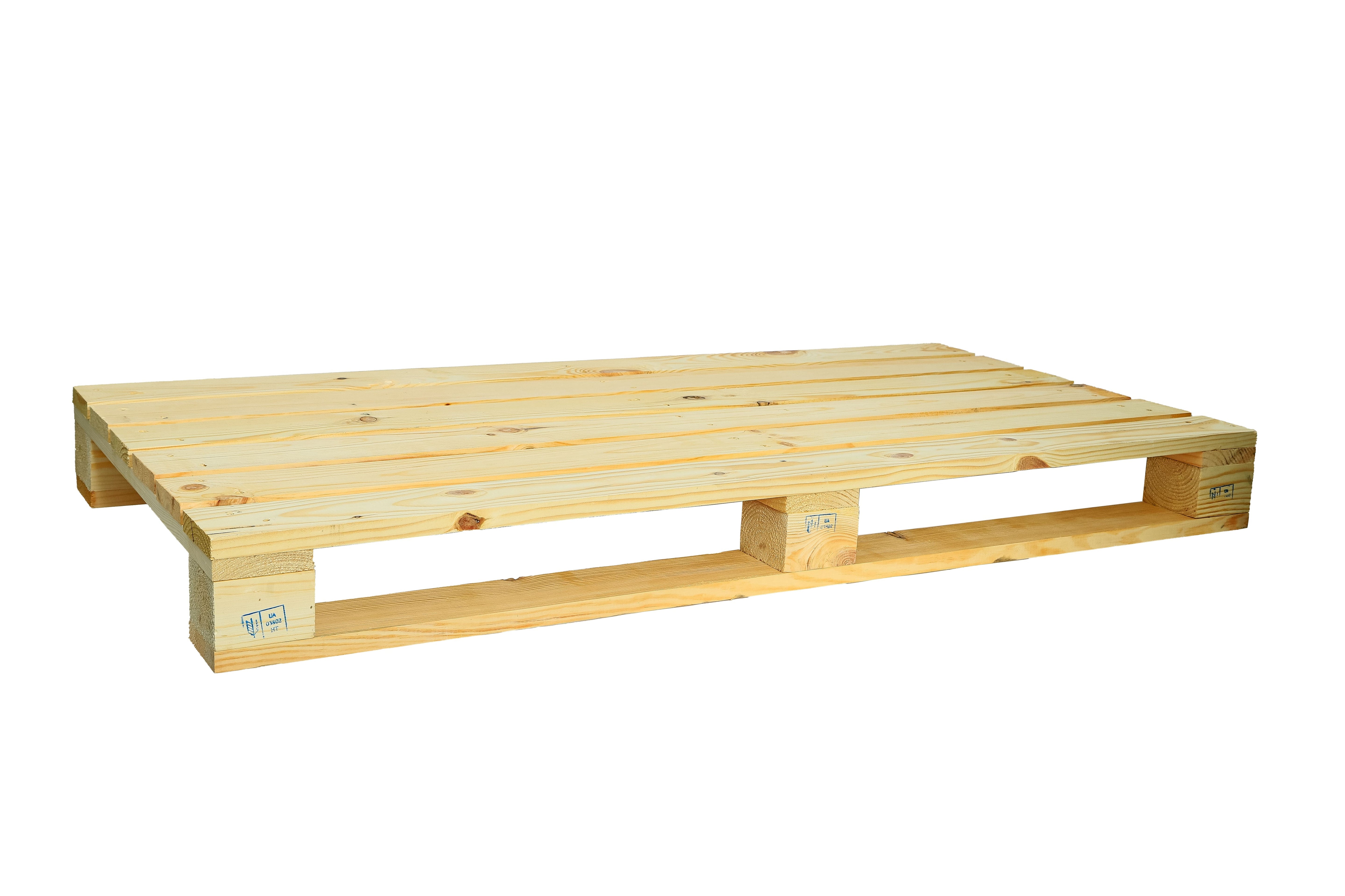 Neue Palette 120 x 60 x 13 cm - natur / Dekopalette / DIY Palette- HolzRepublik