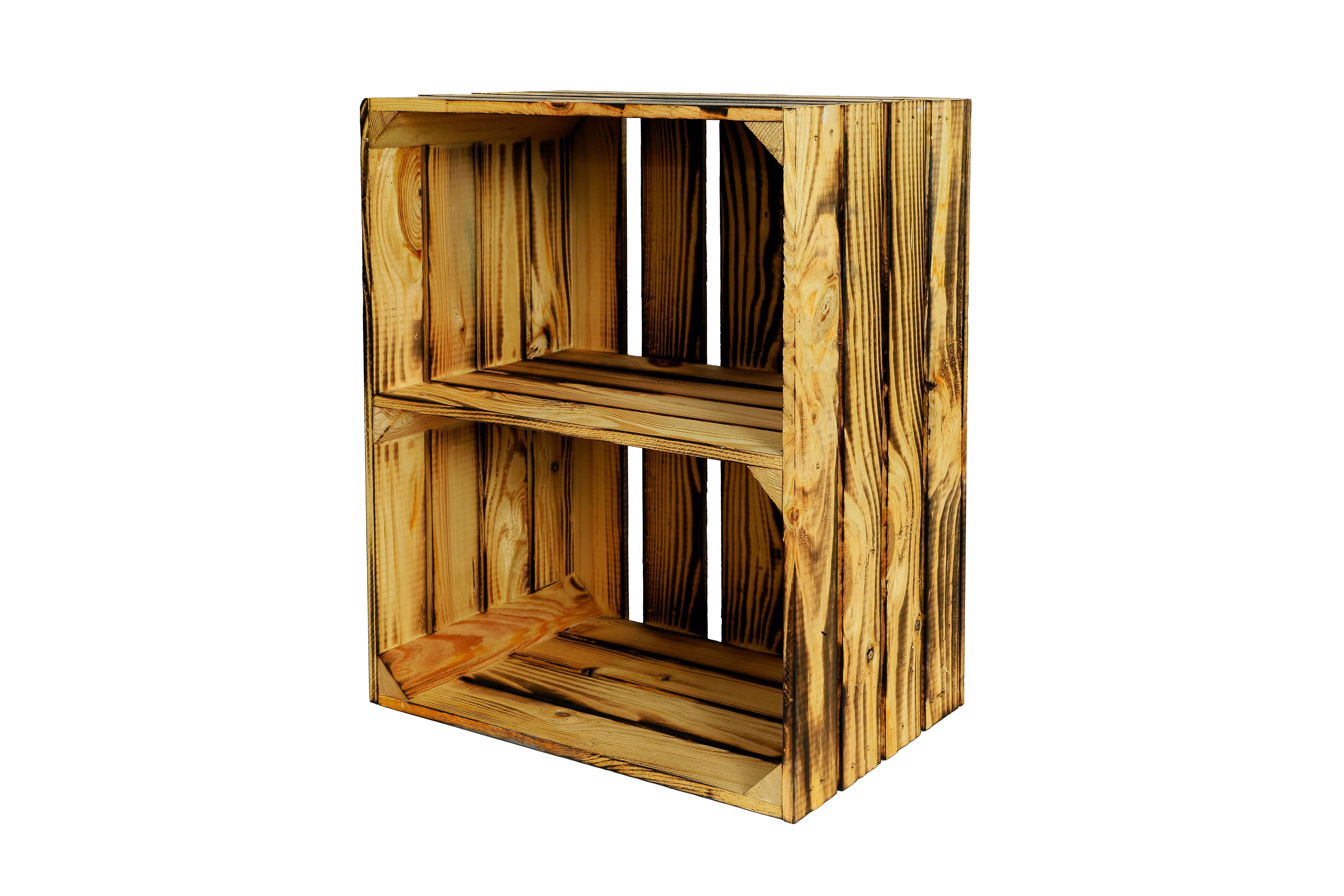Neue Holzkisten Schuh 50x40x29cm- HolzRepublik