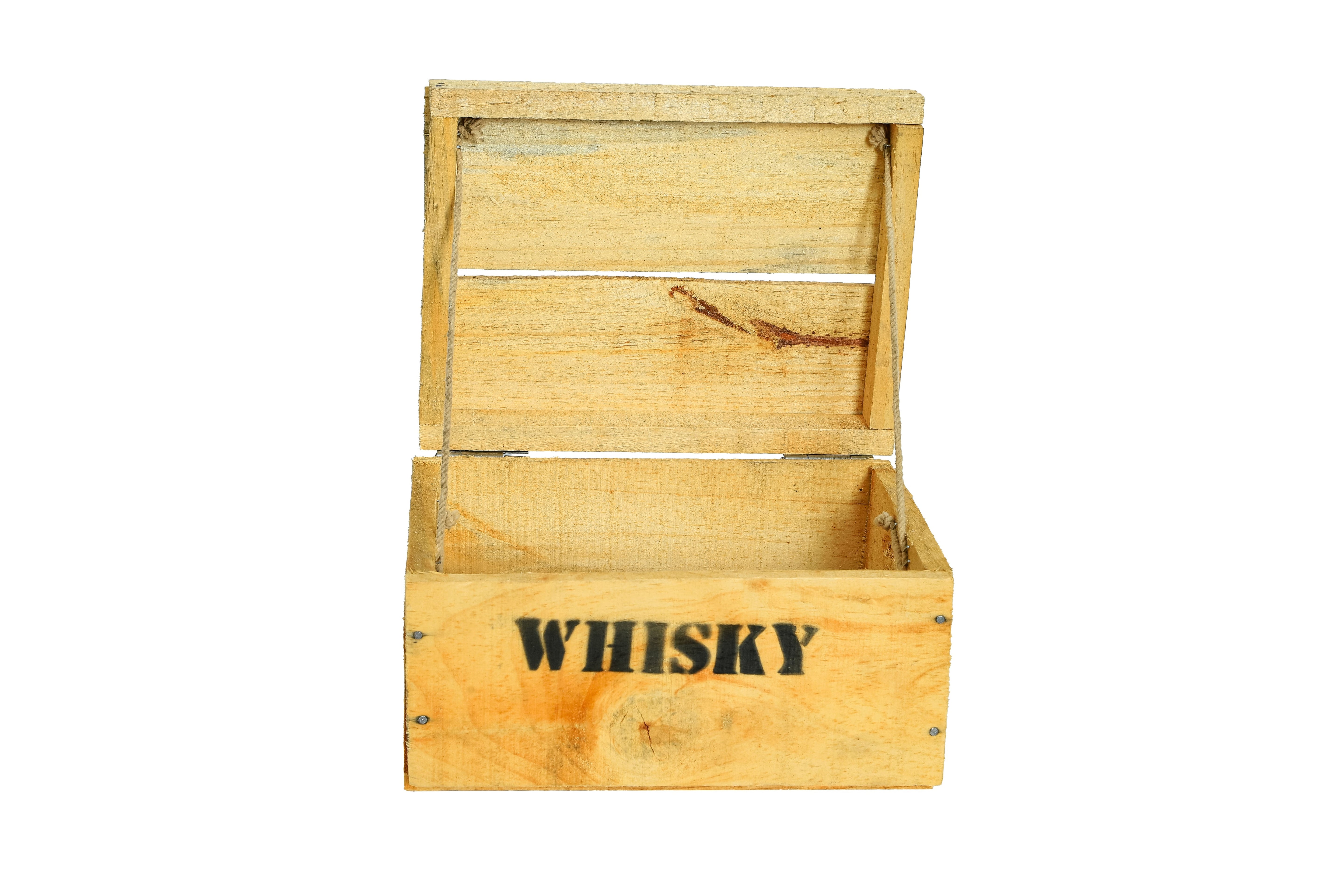 Originale Alte Holztruhe "Whisky" in verschiedenen Größen - Truhe Natur gebraucht / Altholz- HolzRepublik