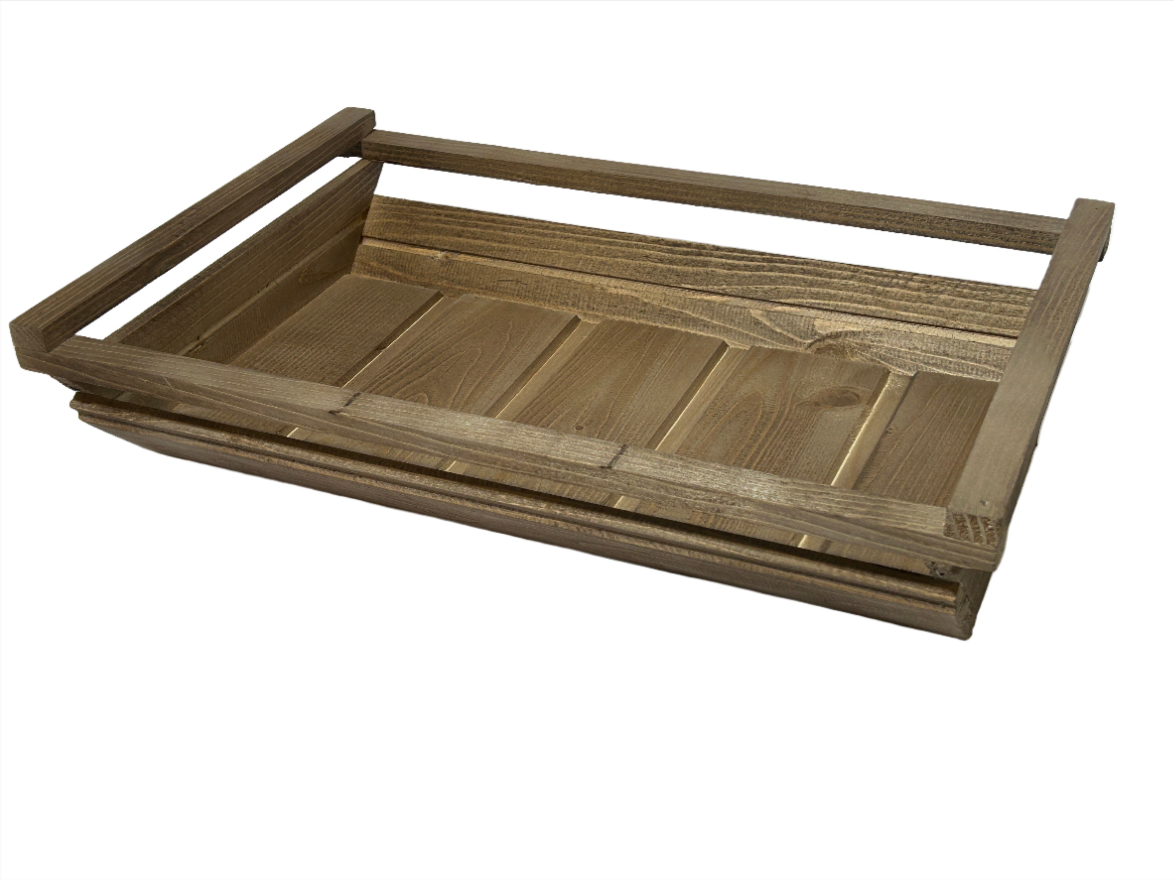 Tiefes braunes Betttablett- HolzRepublik