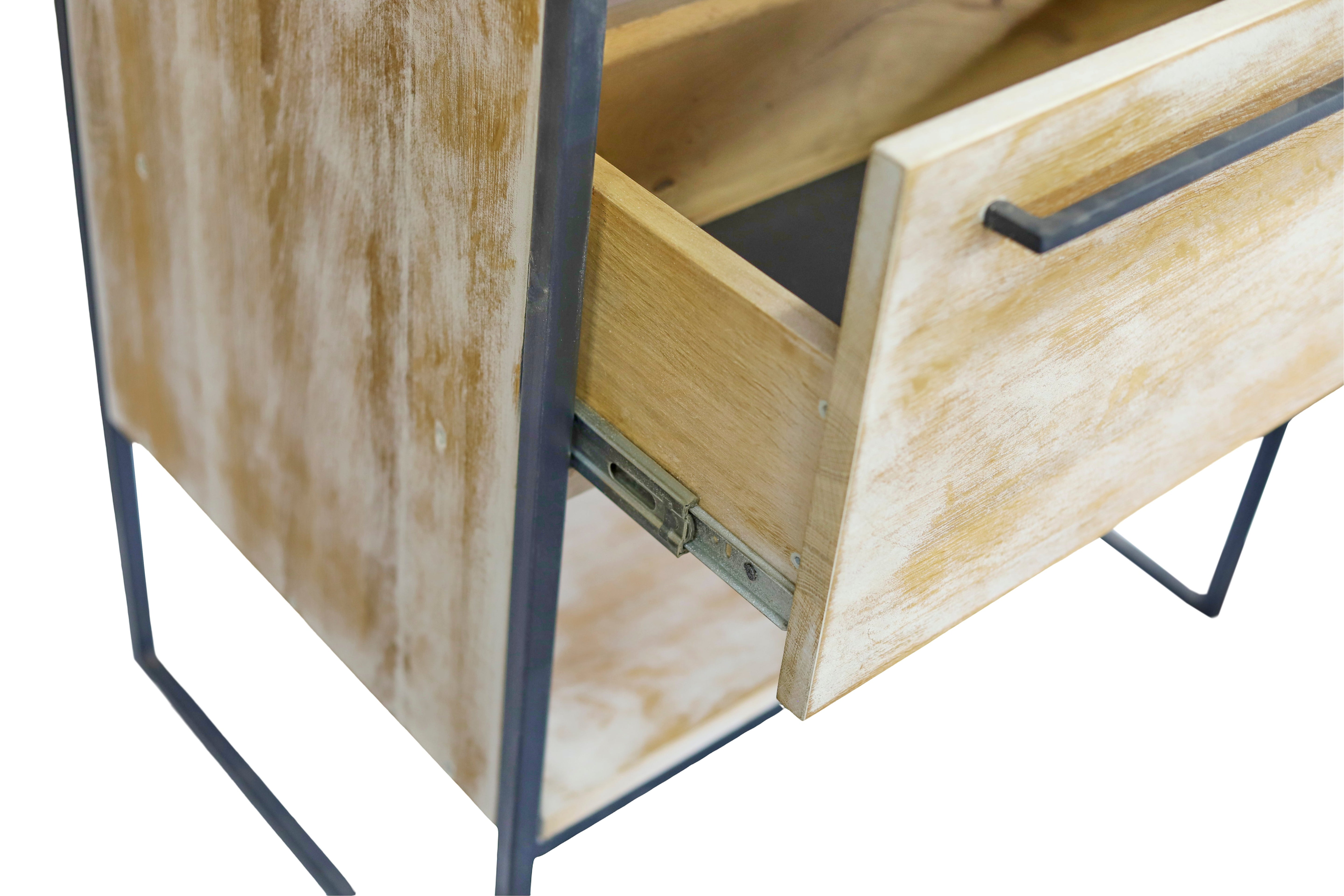 Waschtisch "Vintage-Loft" / Bad-Waschtisch / Waschbecken-Schrank- HolzRepublik