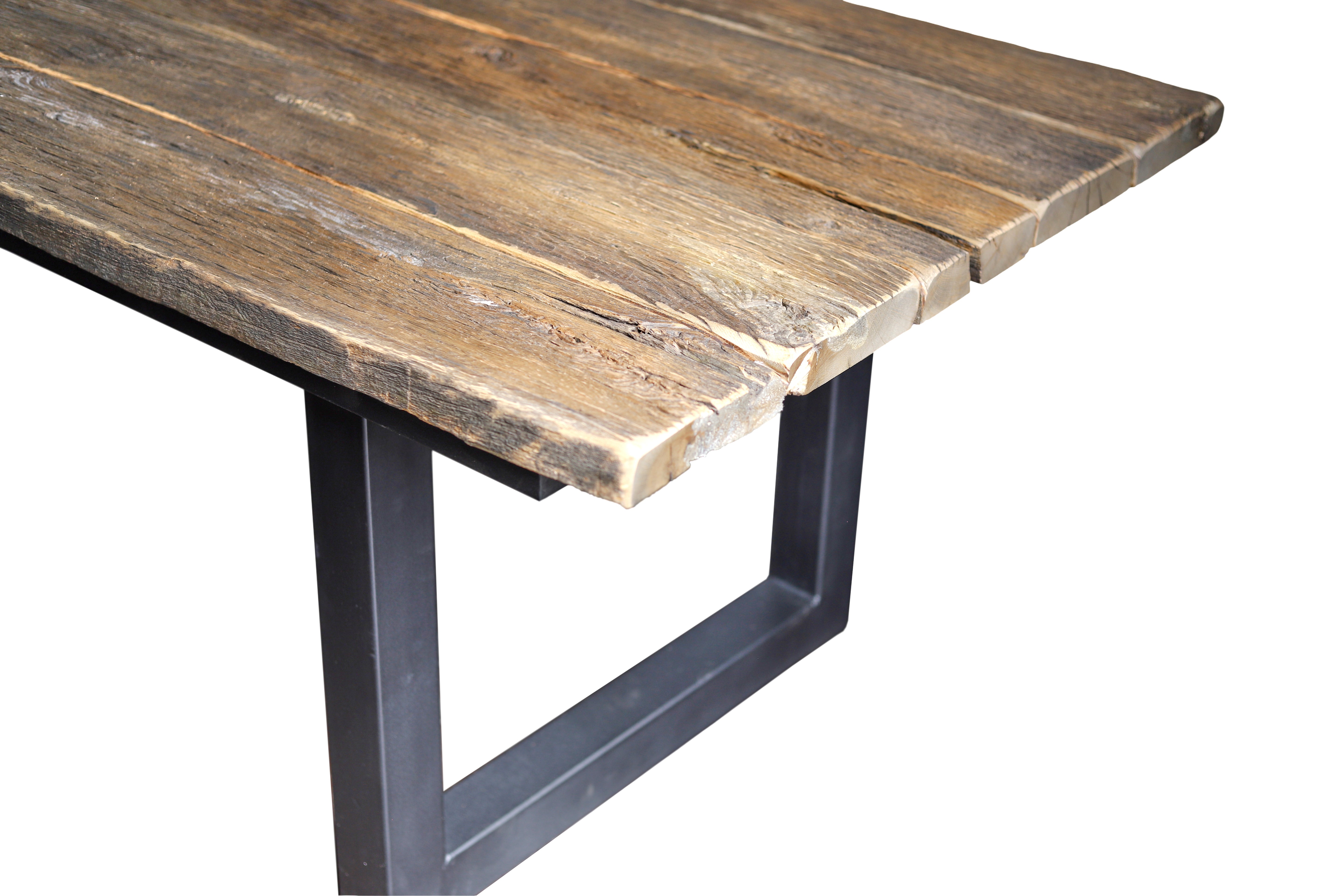 Esstischplatte aus alten originalen Holzbalken / Holztischplatte- HolzRepublik