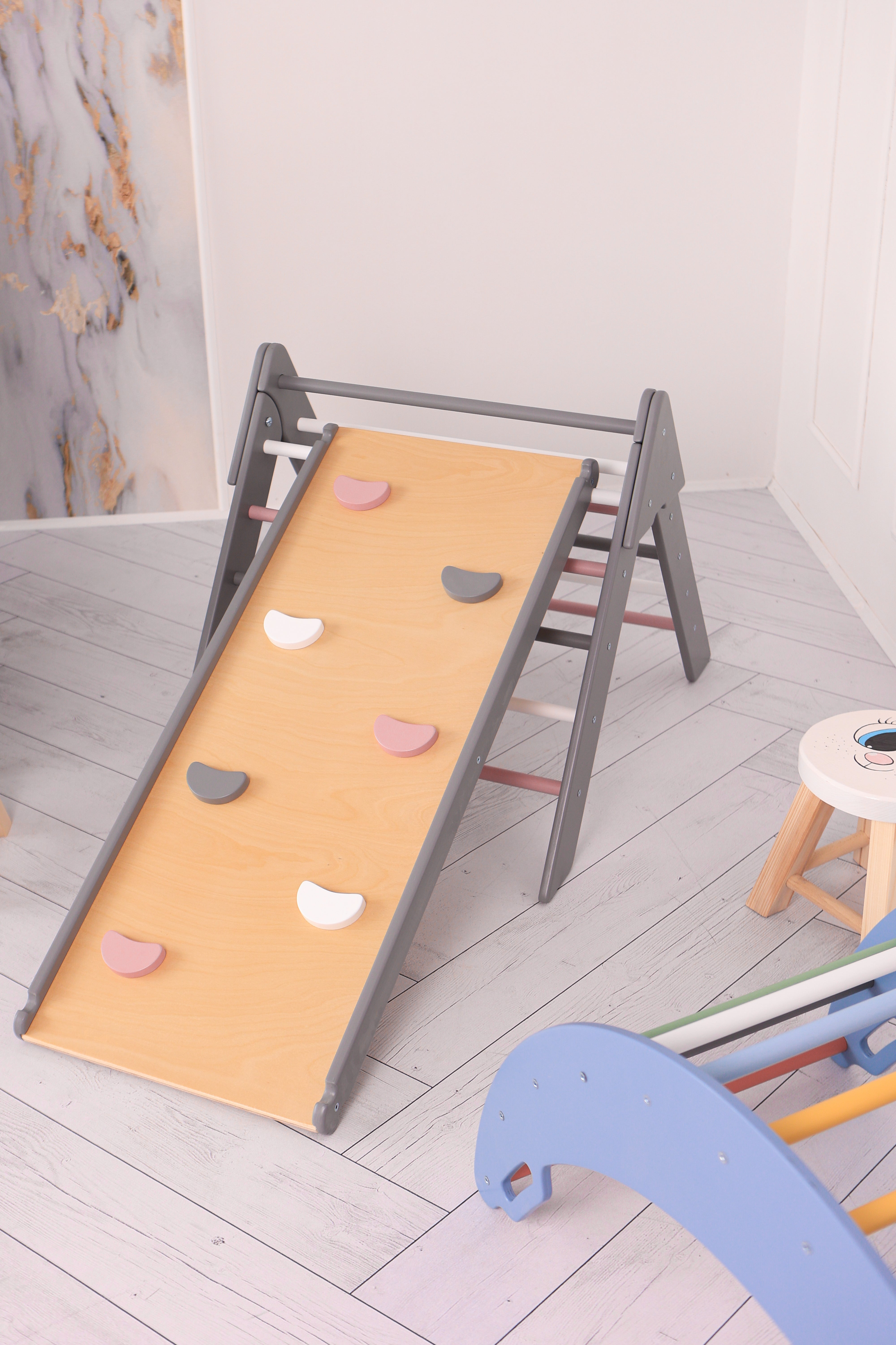 Pikler-Dreieck: Entwicklungs- und Bewegungskomplex für Kinder- HolzRepublik