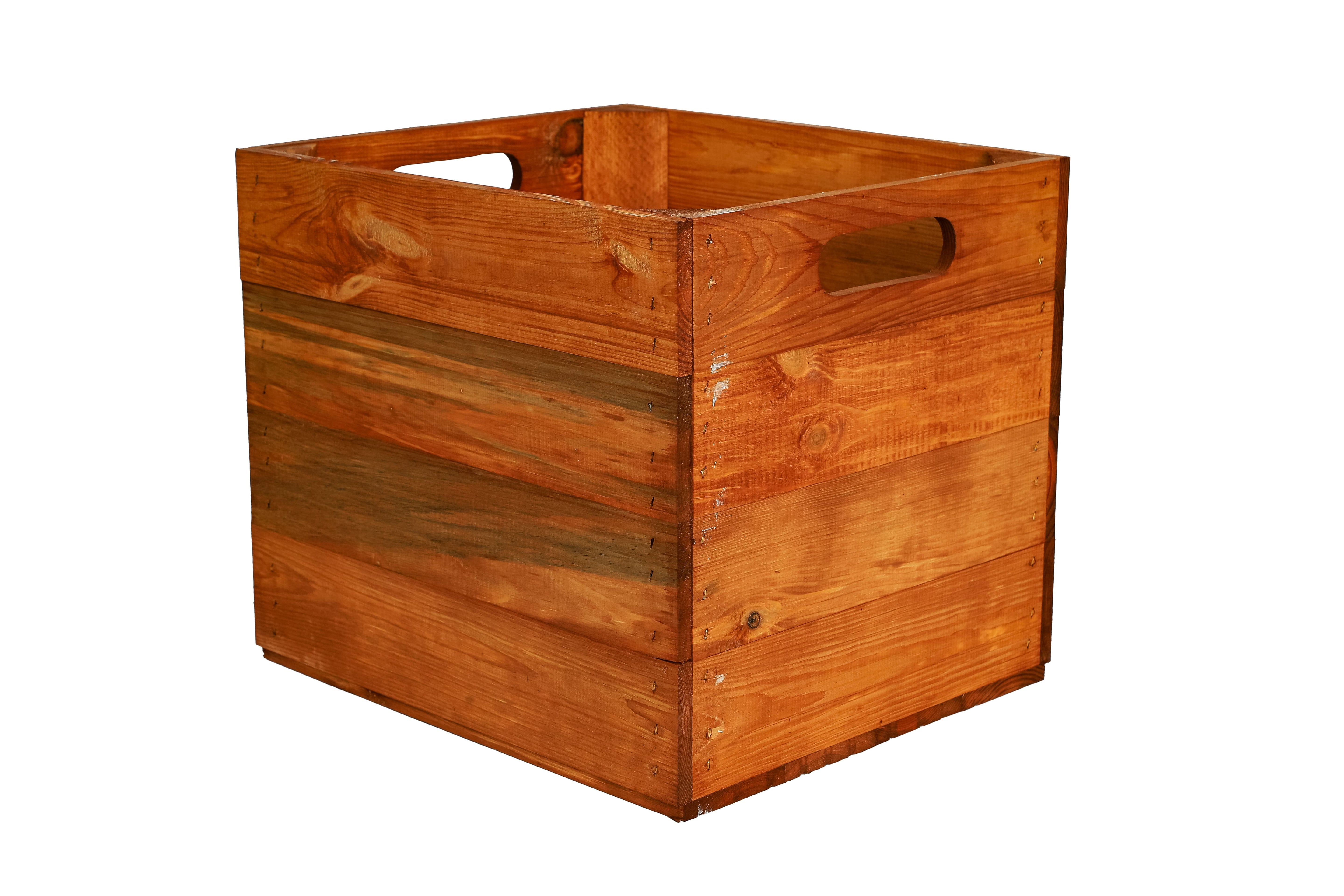 Neue Holzkiste Kallax 32x37,5x32,5 cm - used- HolzRepublik