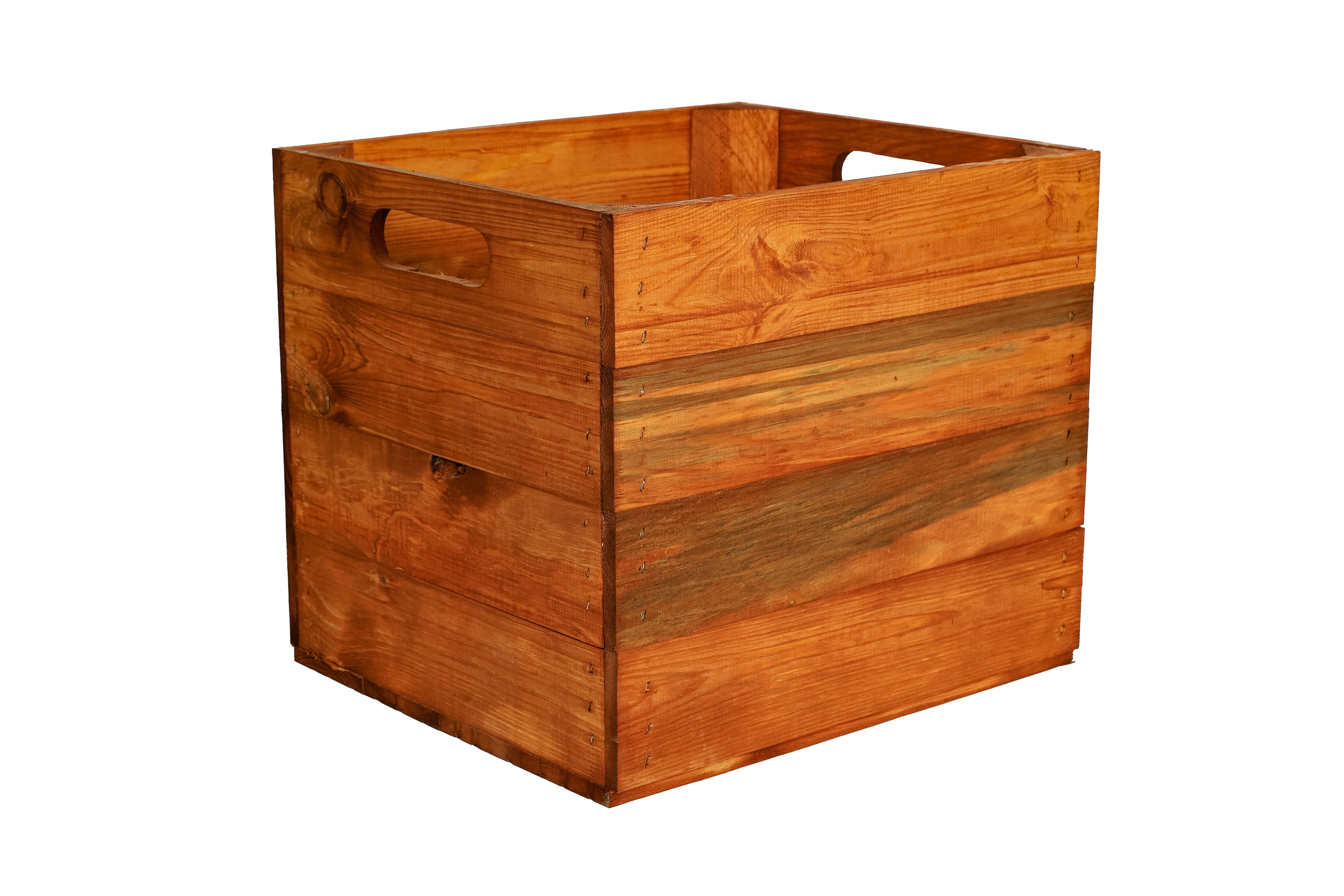 Neue Holzkiste Kallax 32x37,5x32,5 cm - used- HolzRepublik