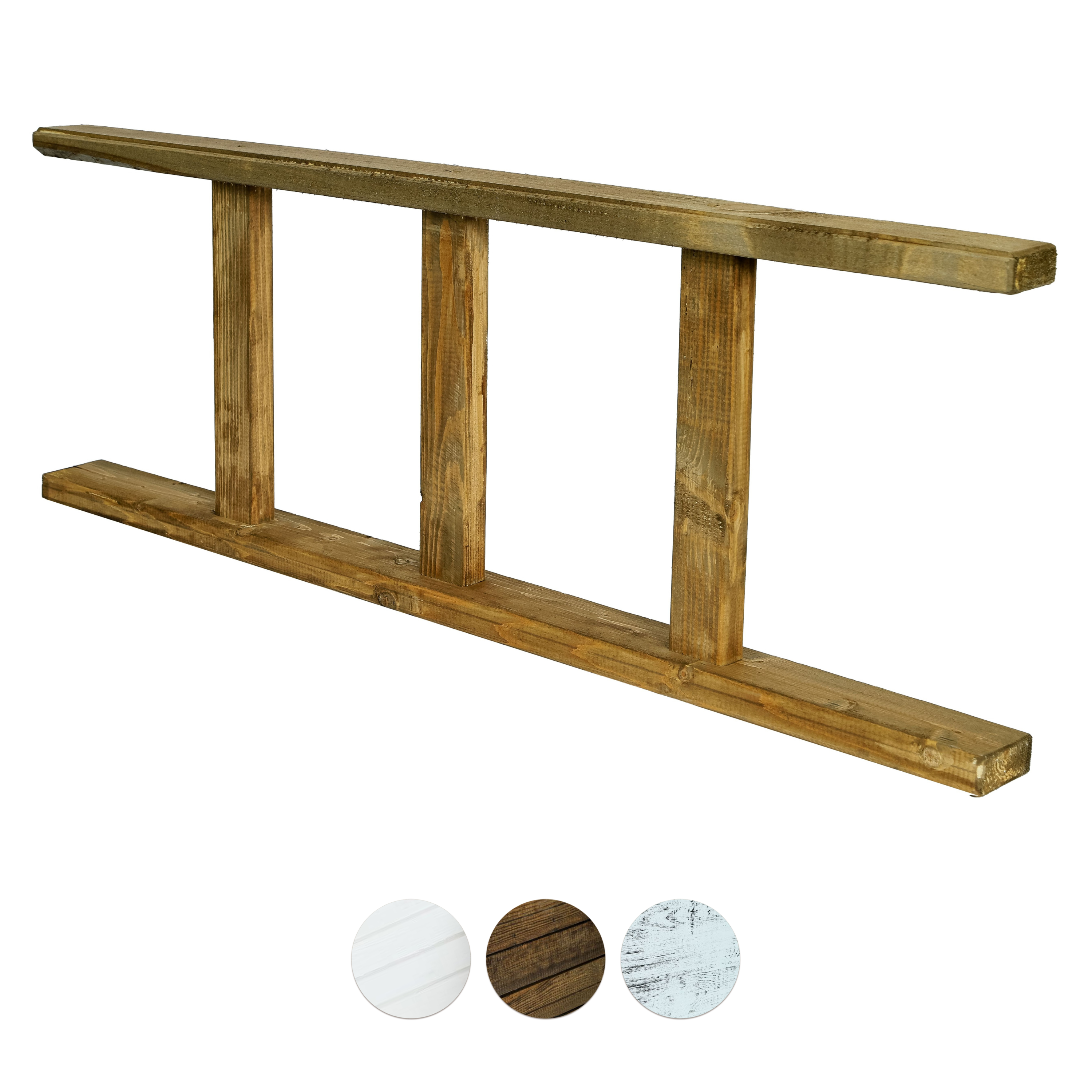 Neue Holzleiter "Altländer Art" 100 cm - Braun- HolzRepublik