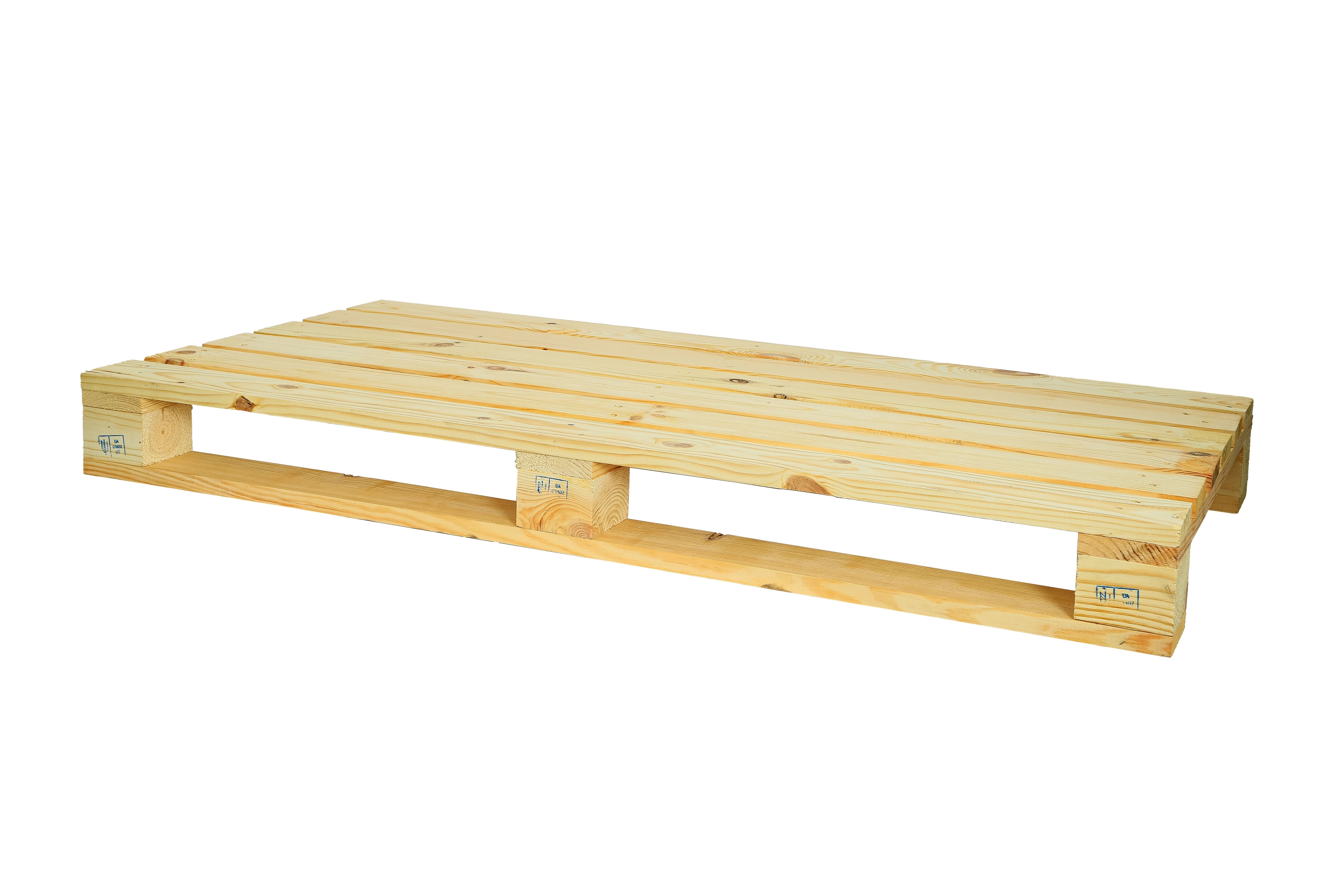 Neue Palette 120 x 60 x 13 cm - natur / Dekopalette / DIY Palette- HolzRepublik