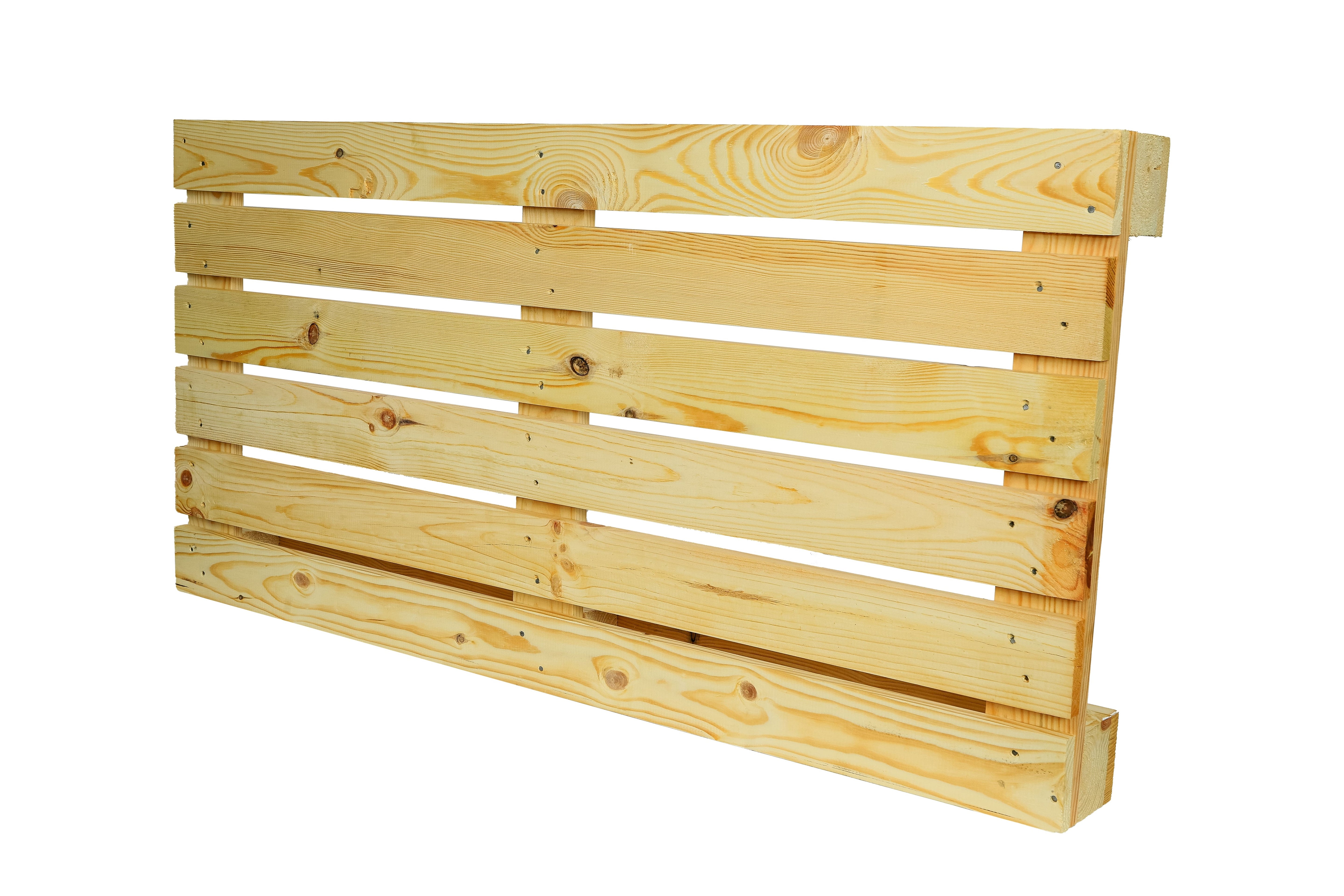 Neue Palette 120 x 60 x 13 cm - natur / Dekopalette / DIY Palette- HolzRepublik