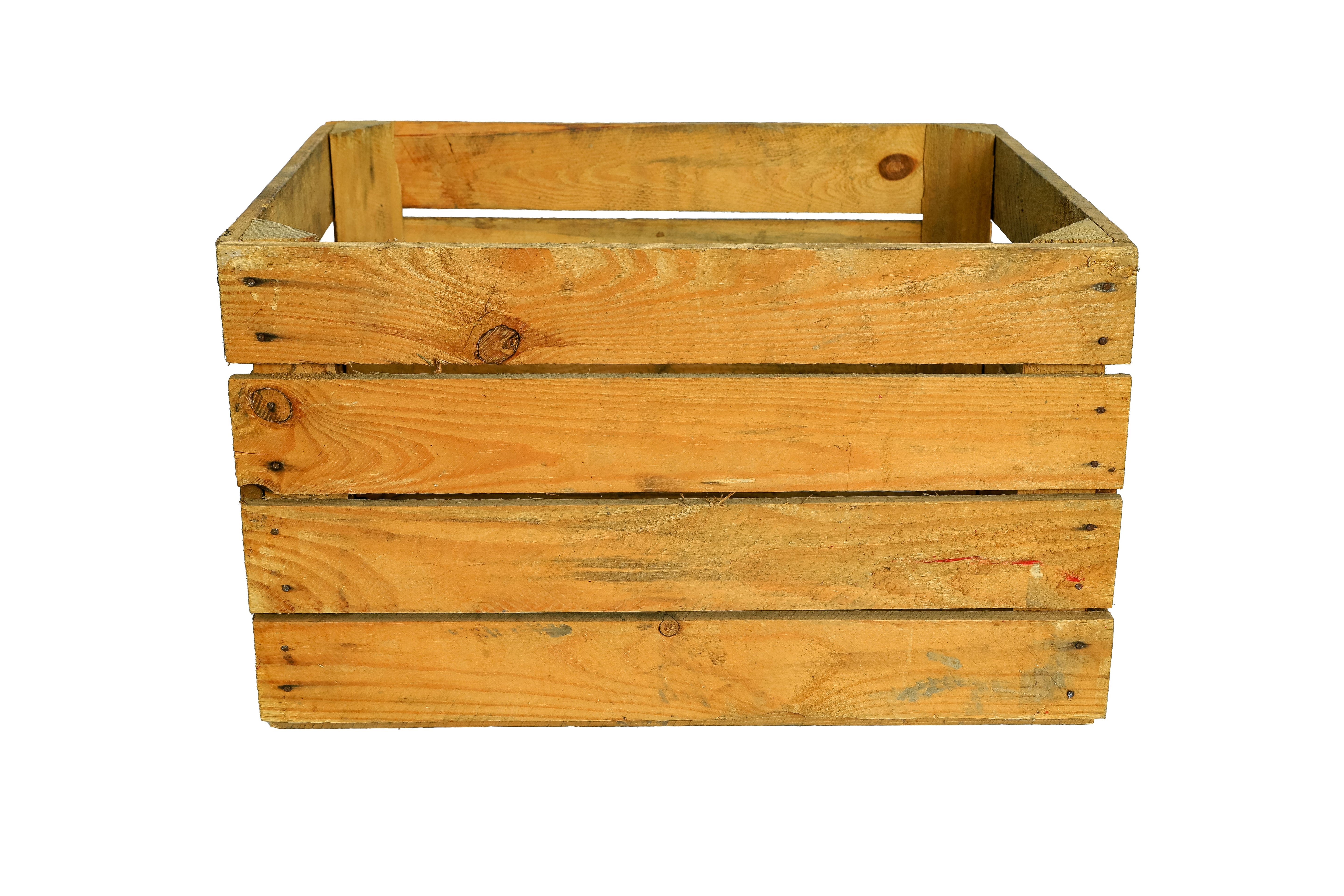 Originale Holzkiste "Pol Ohne Alt" 50x40x30 cm / Obstkiste / Dekokiste / Gartenkiste- HolzRepublik