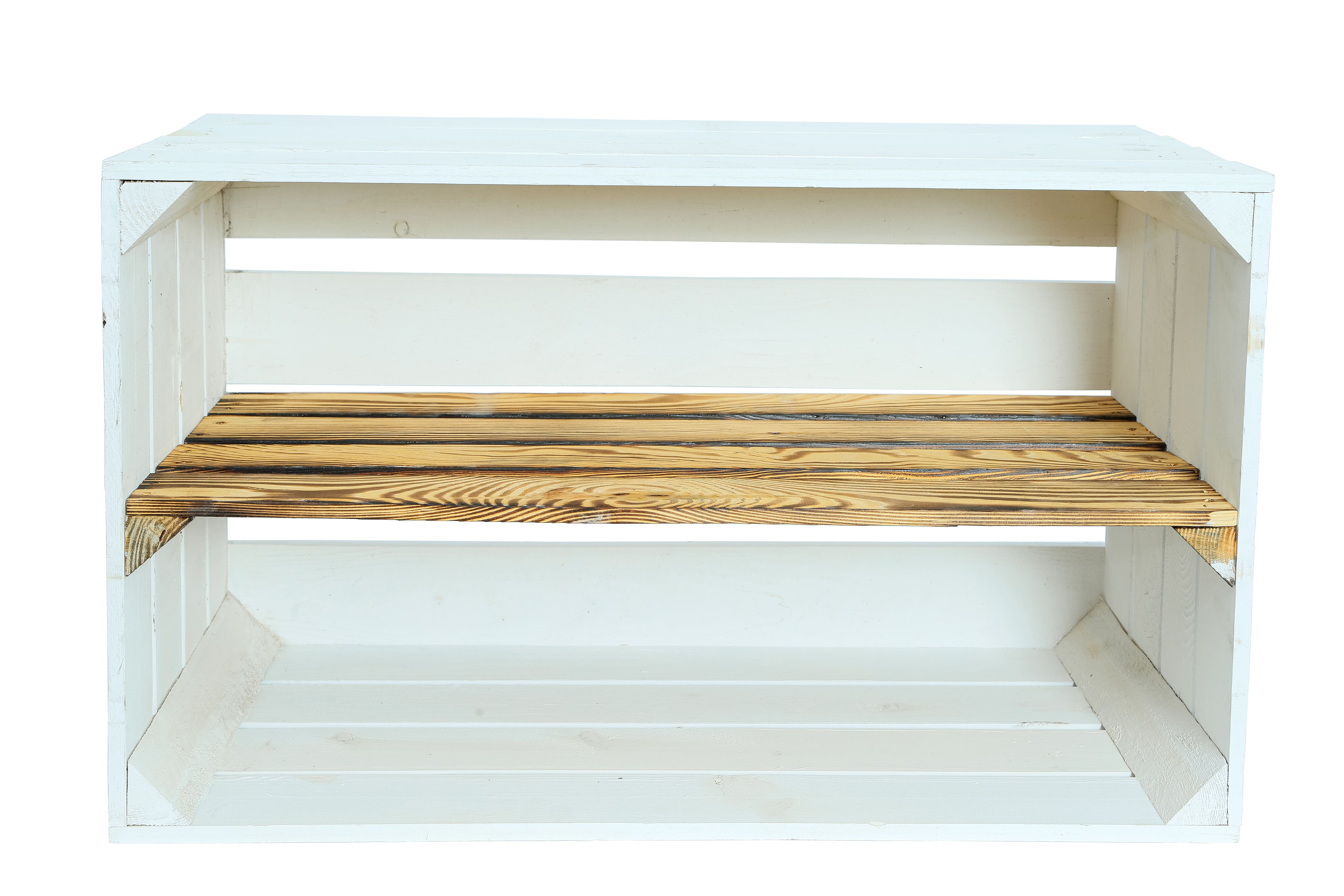 Neue Holzkiste SchuhBreit 68x40,5x31 cm- HolzRepublik