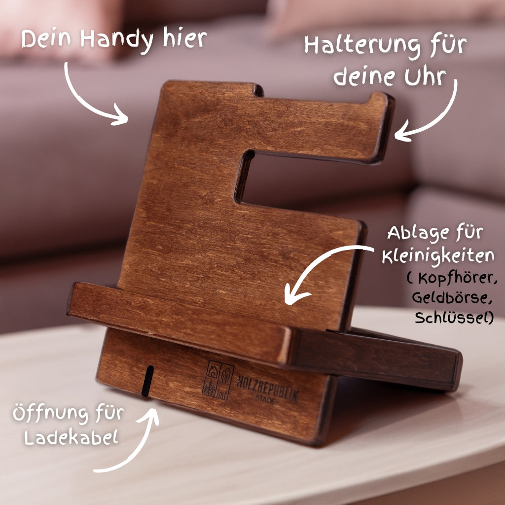 Holz-Dockingstation