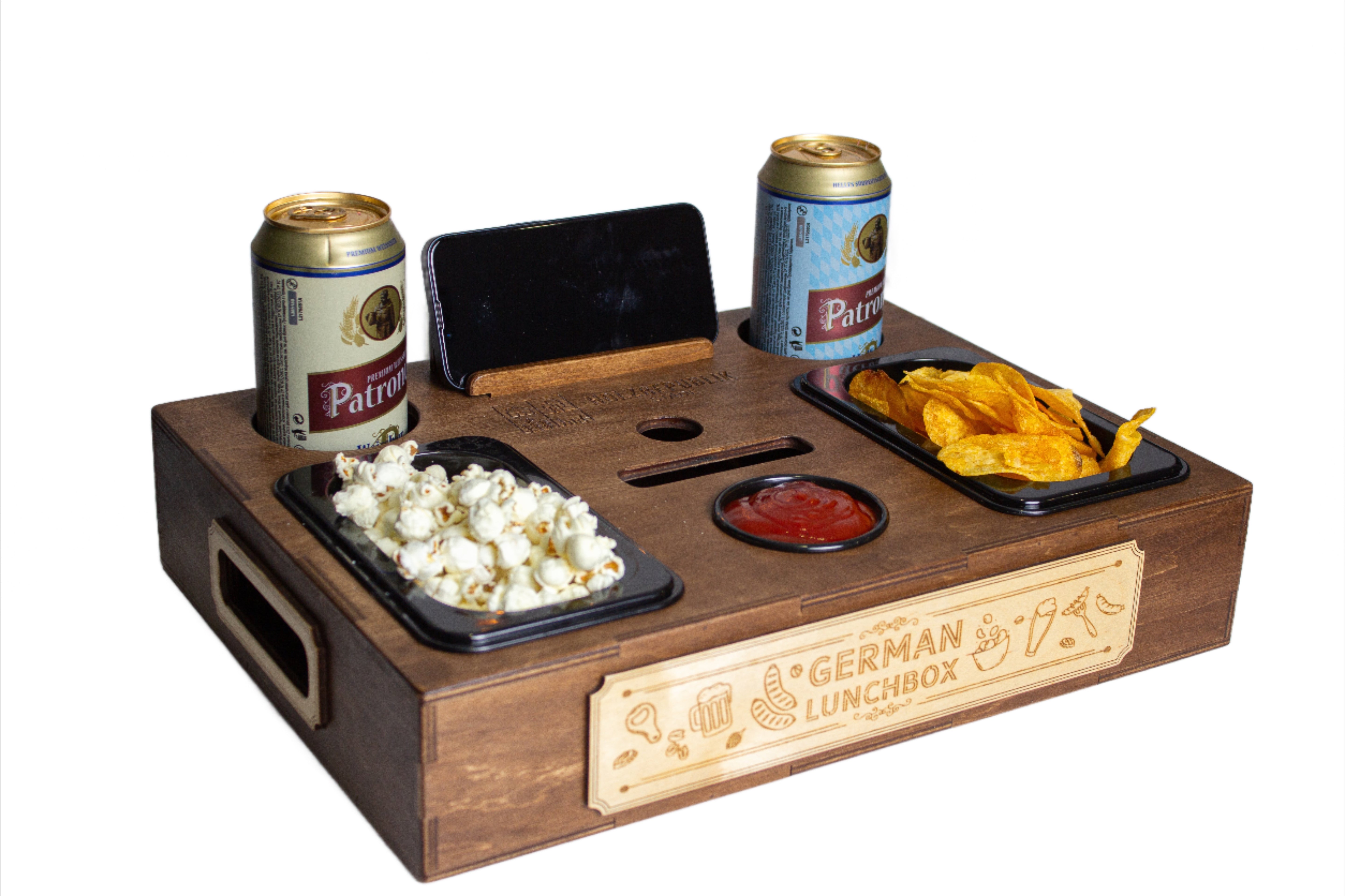    Bier-Organizer „German Lunchbox”- HolzRepublik