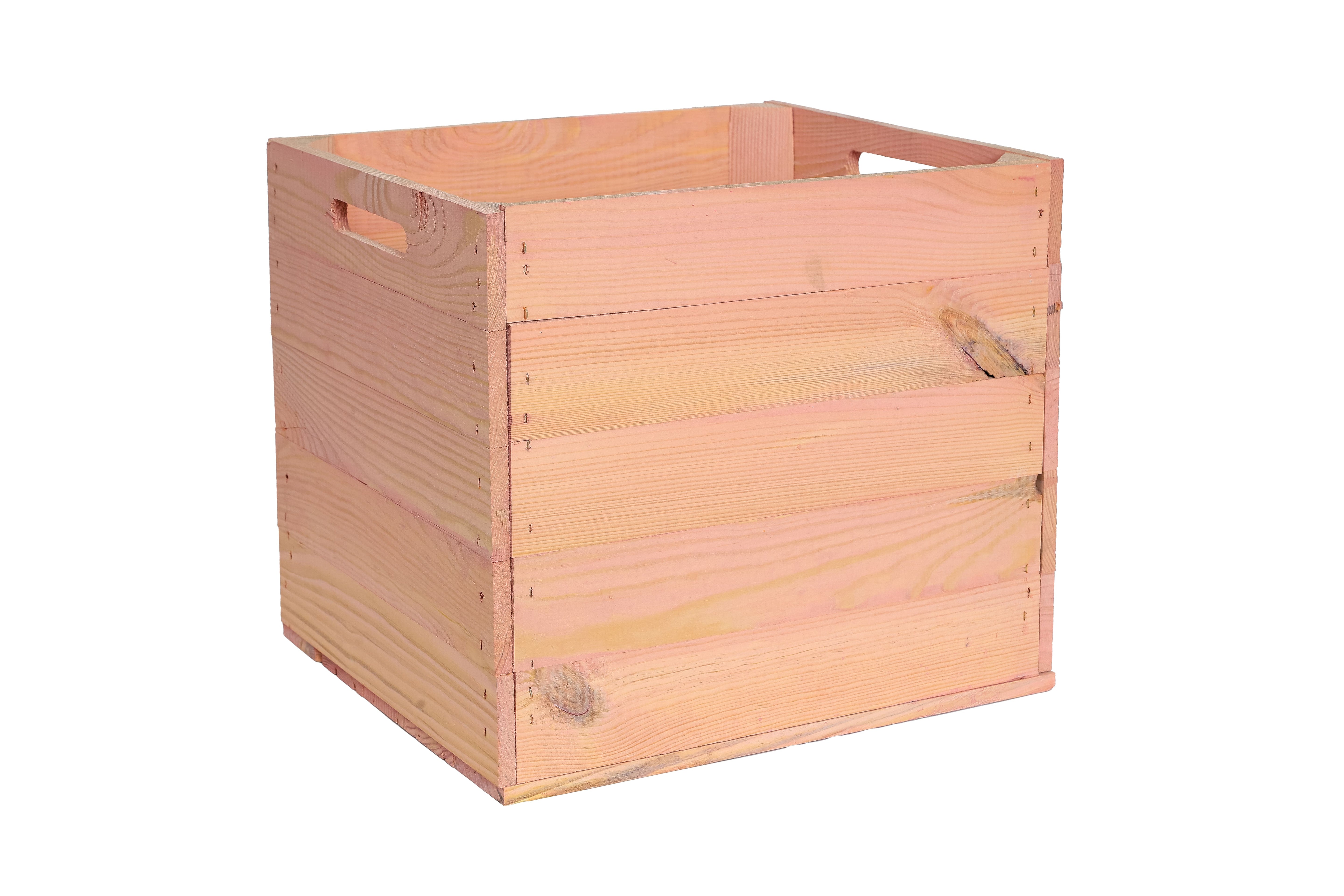    Neue Holzkiste Kallax 32x37,5x32,5 cm - Rosa- HolzRepublik