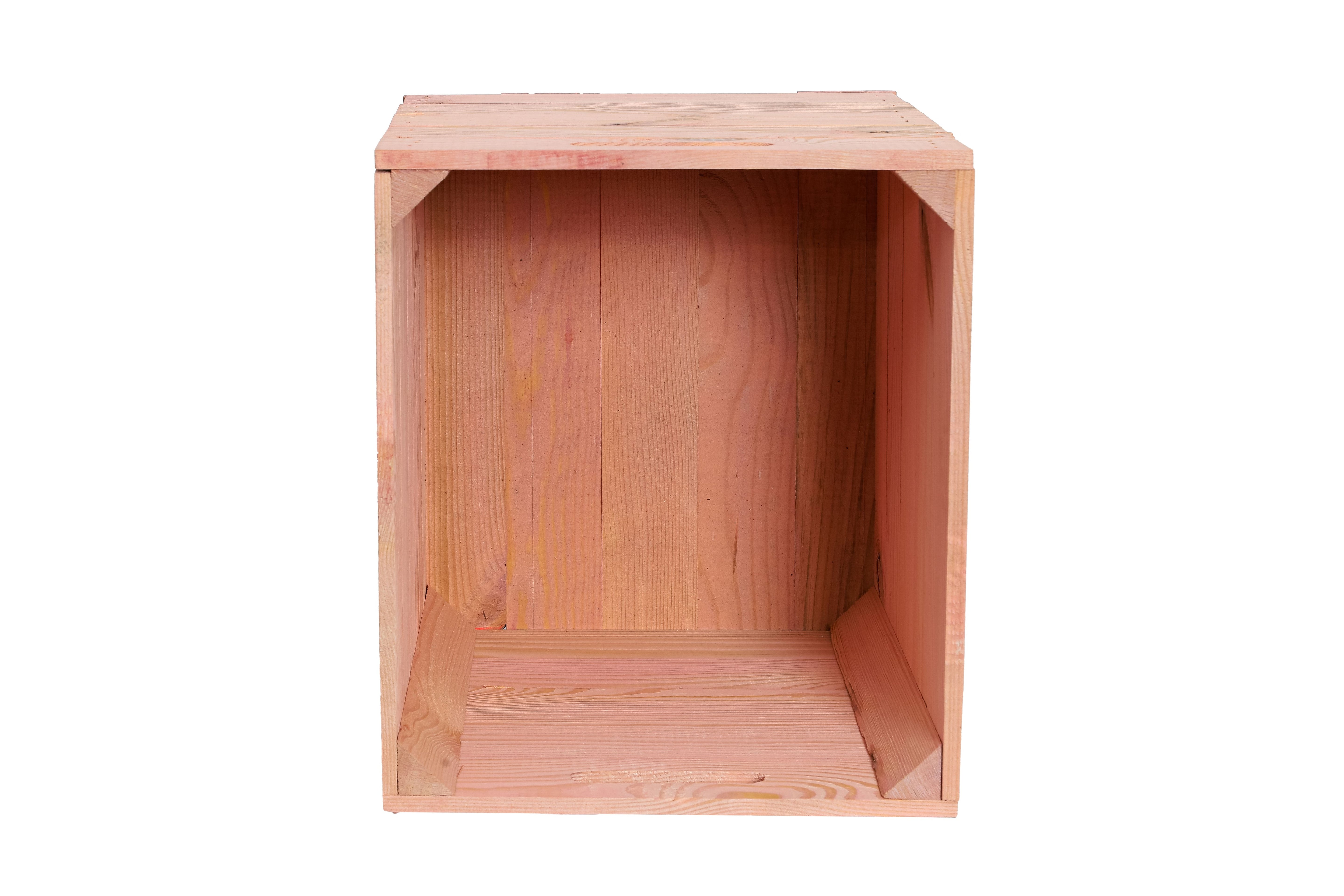    Neue Holzkiste Kallax 32x37,5x32,5 cm - Rosa- HolzRepublik