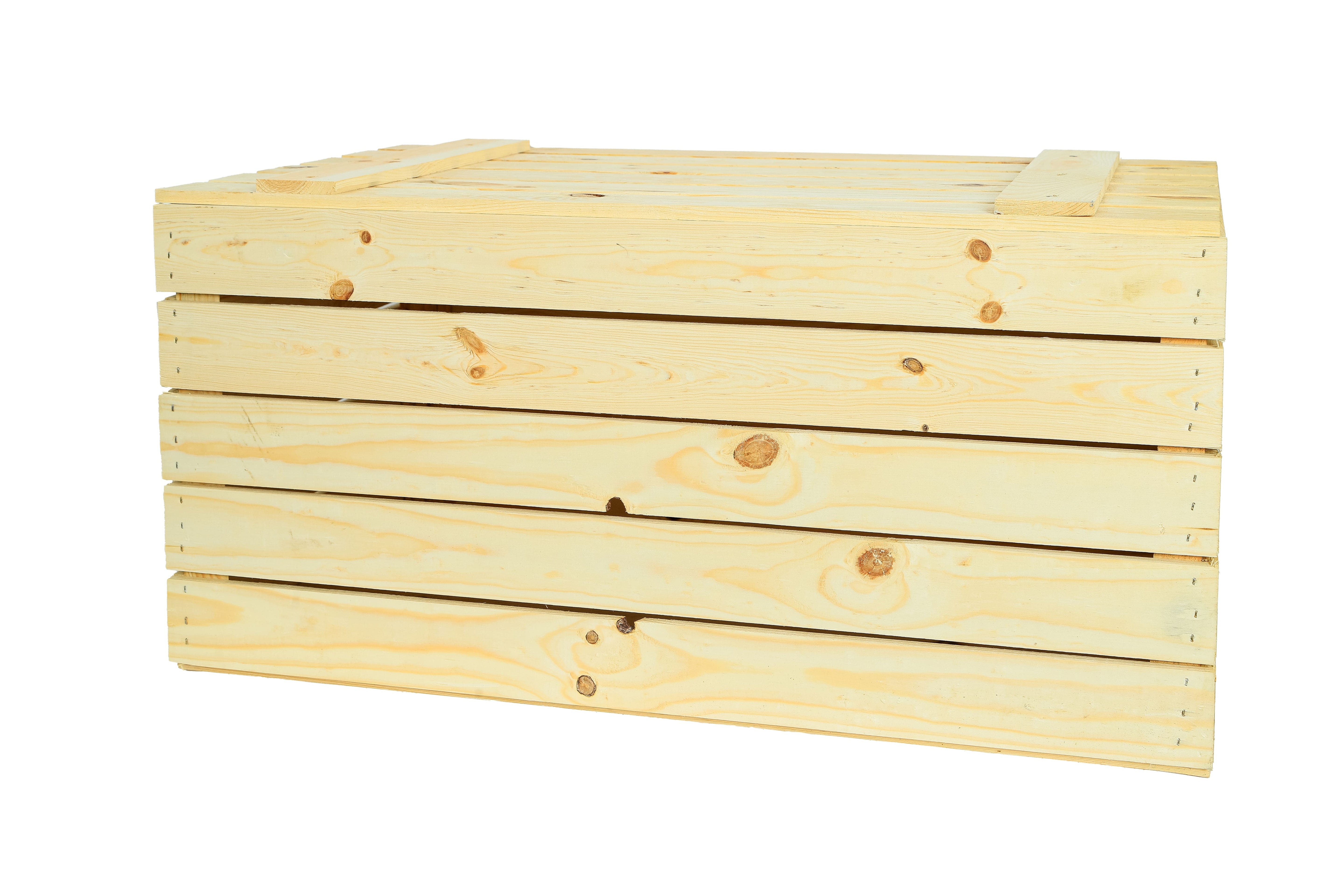    Truhe 80 Natur 80x50x39 cm- HolzRepublik