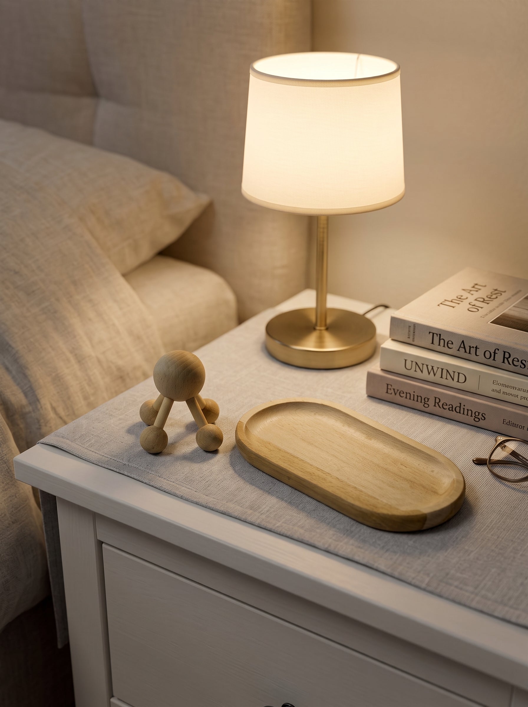 Körpermassagegerät aus Holz – Self Care Massage Tool für Wellness, Entspannung, sanfte Lymphmassage