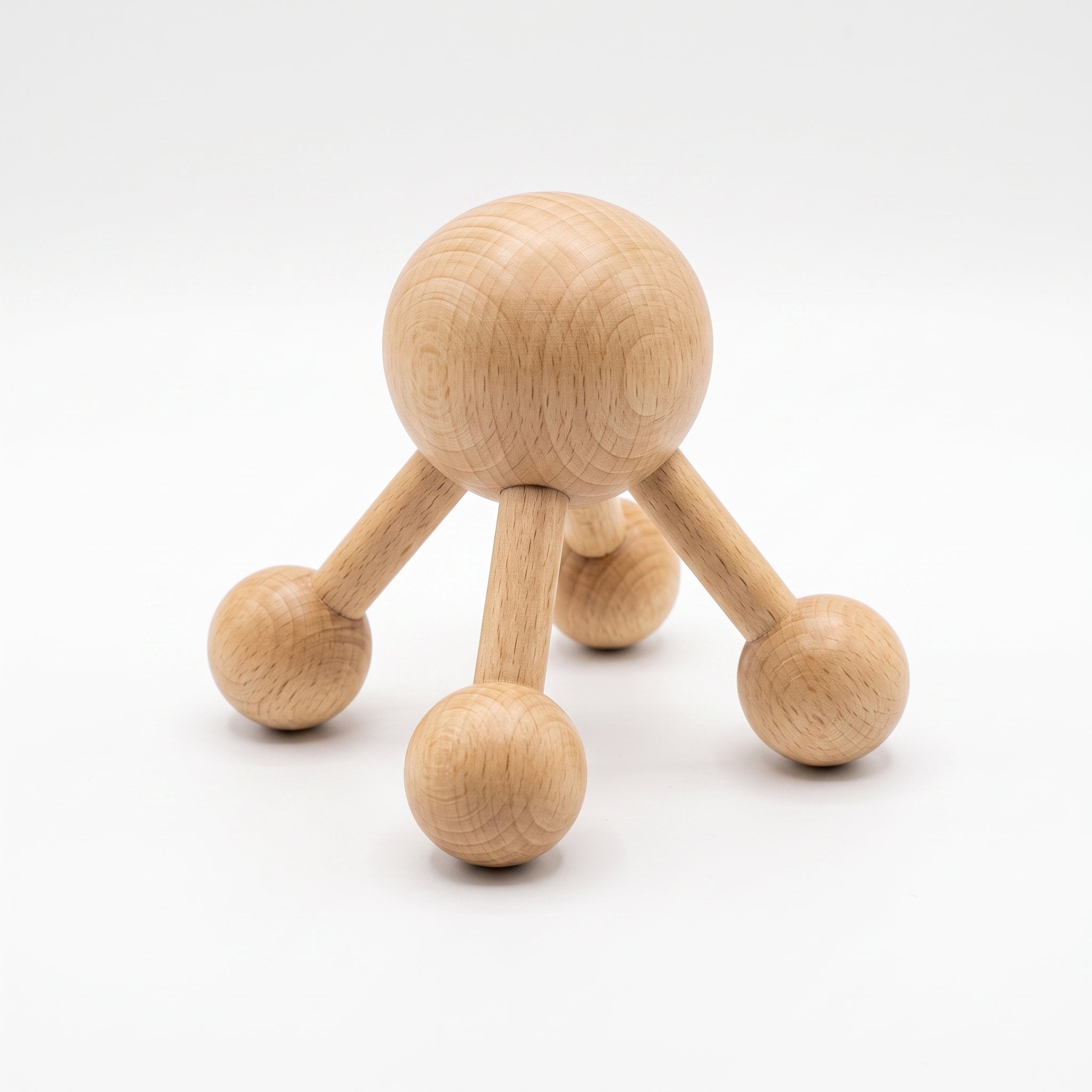 Körpermassagegerät aus Holz – Self Care Massage Tool für Wellness, Entspannung, sanfte Lymphmassage