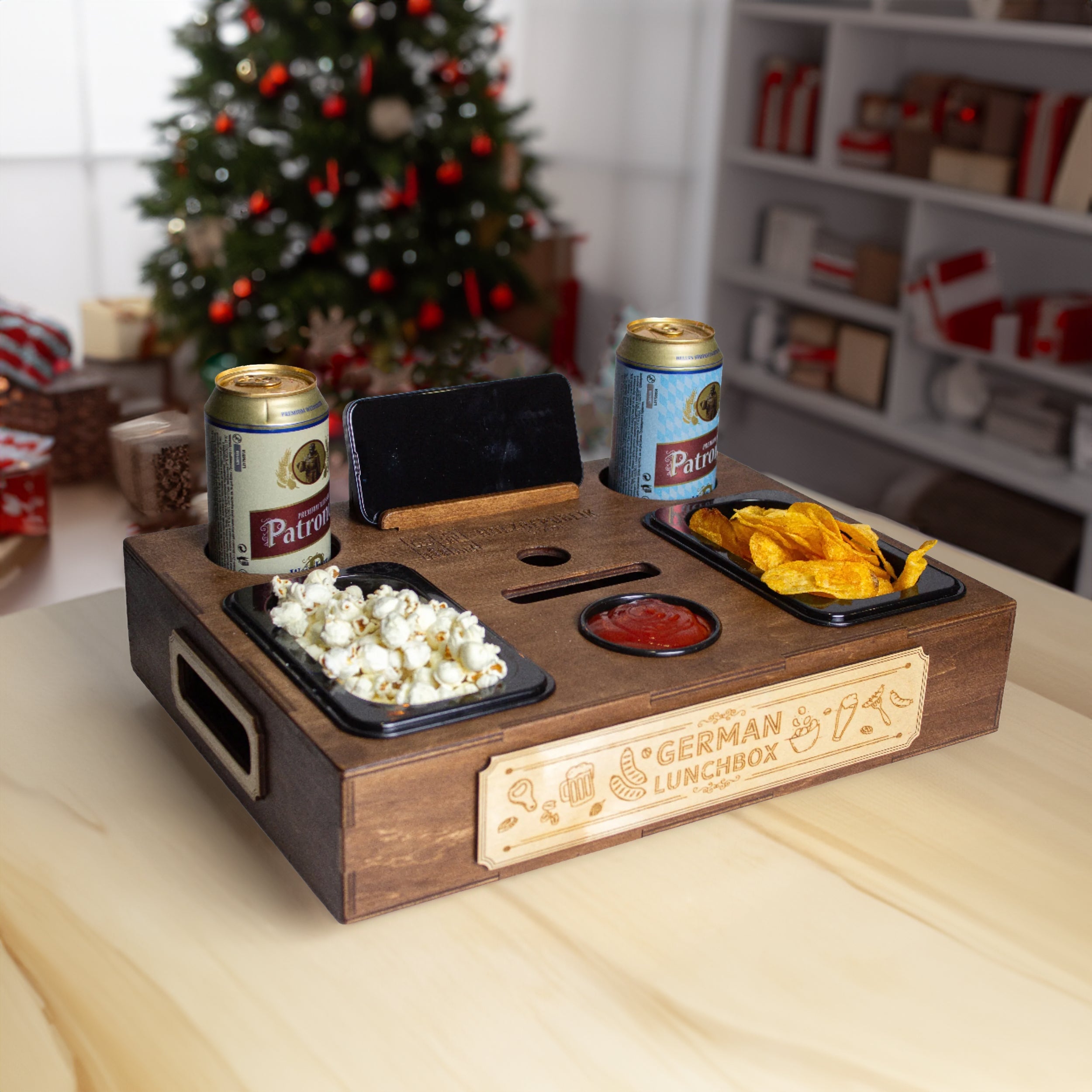    Bier-Organizer „German Lunchbox”- HolzRepublik