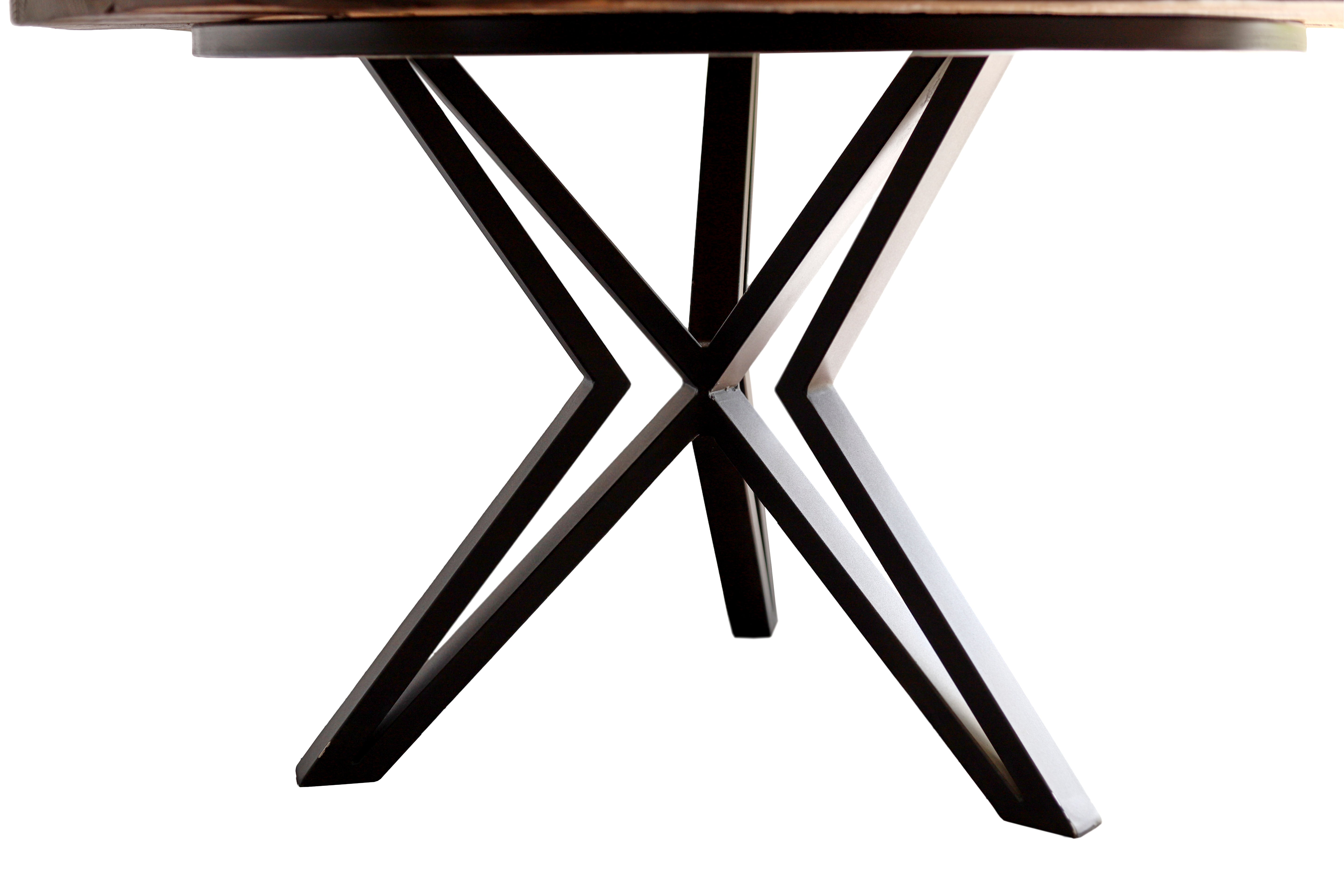    Runde Tischplatte aus altem originalem Altholz / Holztischplatte- HolzRepublik