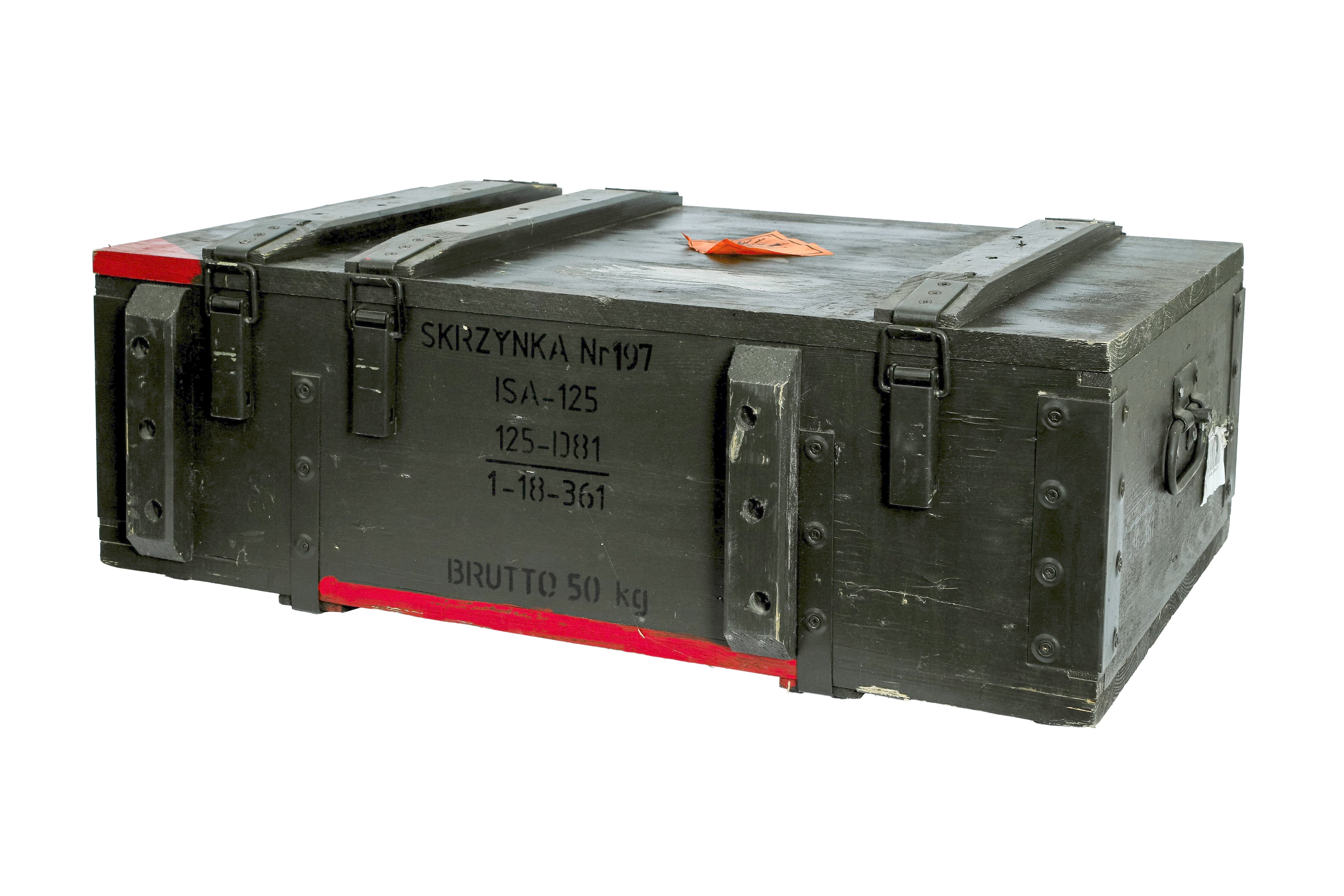    Munitionskiste AD-81 / Munitruhe / Transportkiste / Militärkiste / Armeekiste- HolzRepublik