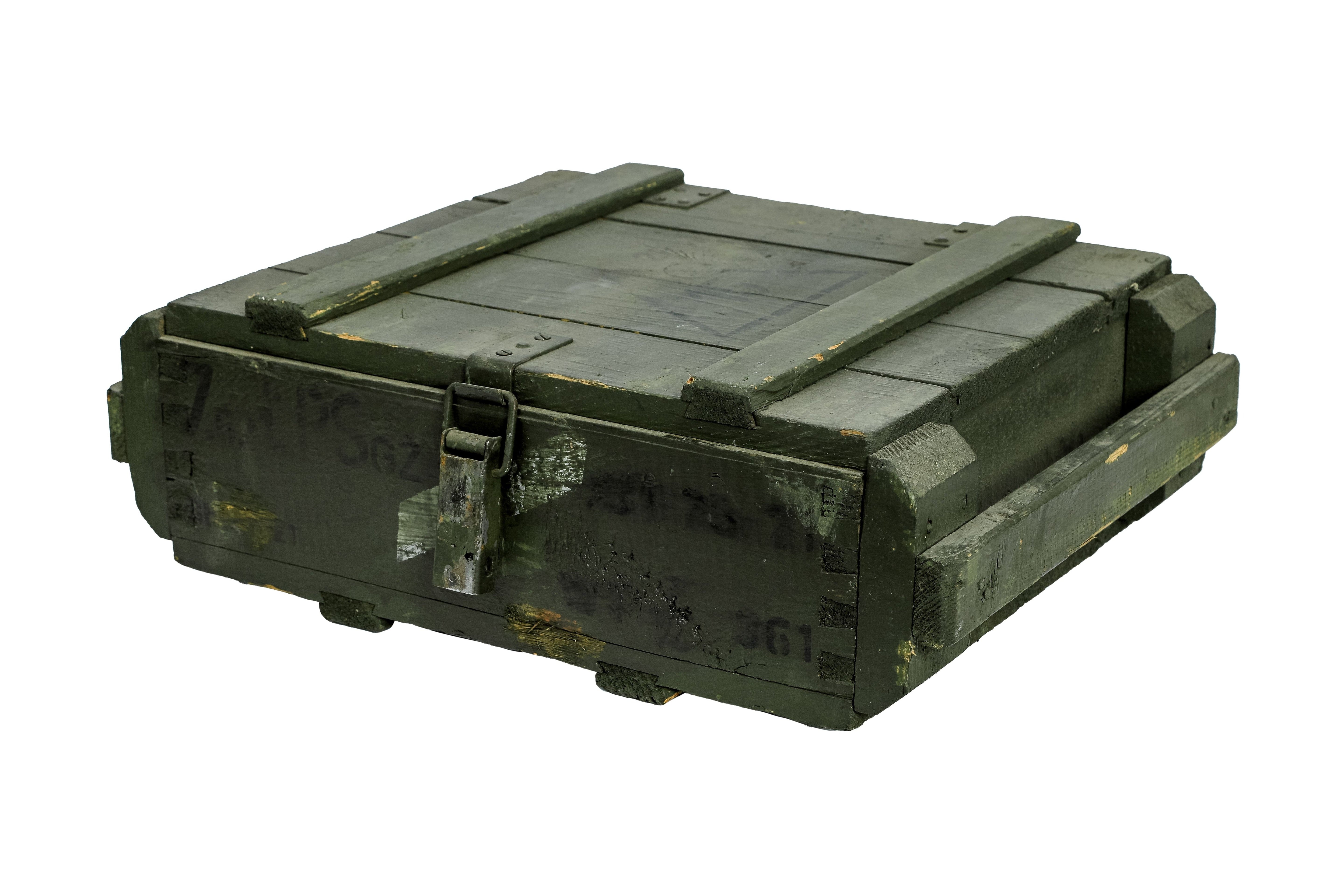    Munitionskiste T45 Grün / Munitruhe / Transportkiste- HolzRepublik