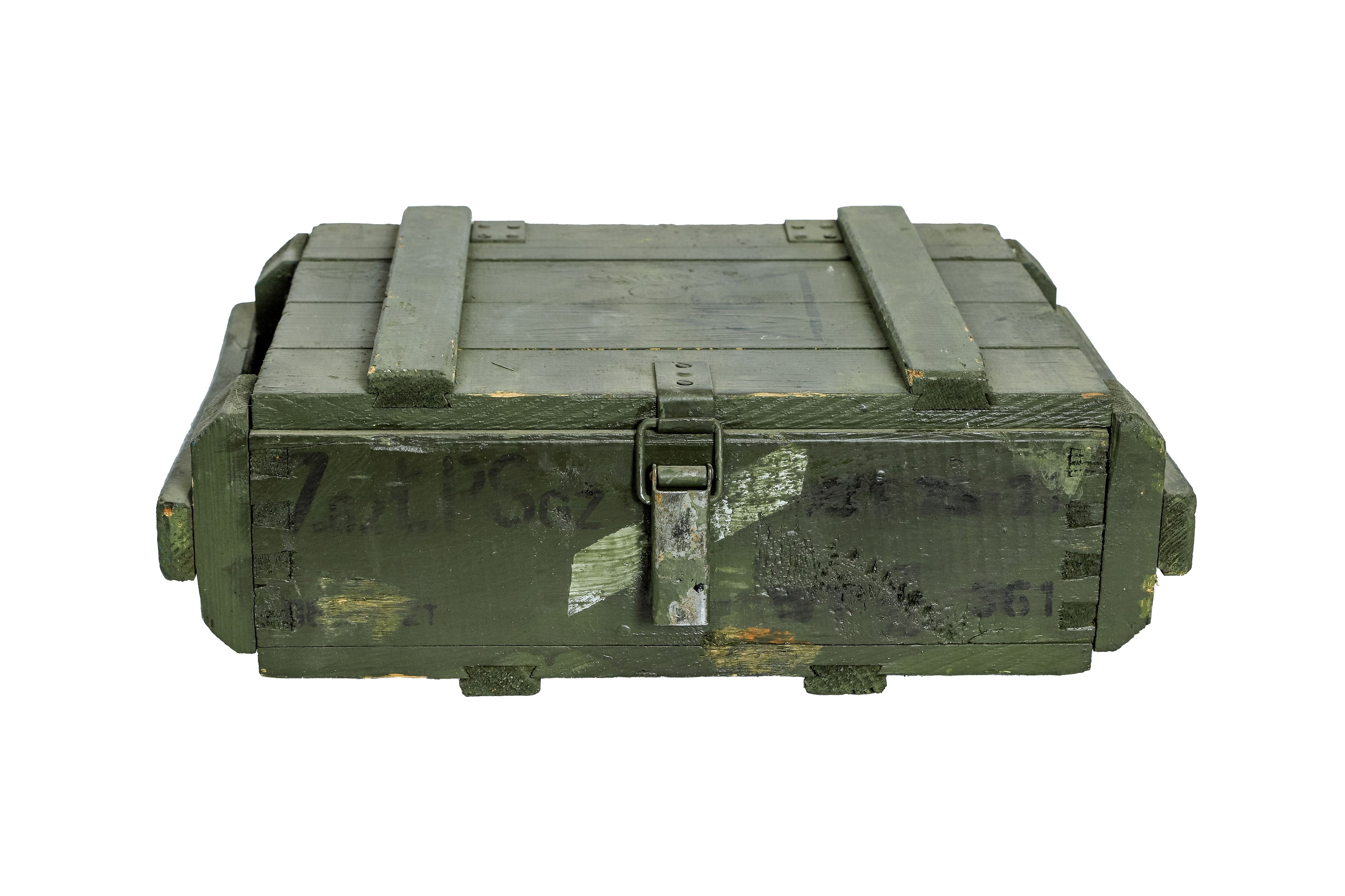    Munitionskiste T45 Grün / Munitruhe / Transportkiste- HolzRepublik