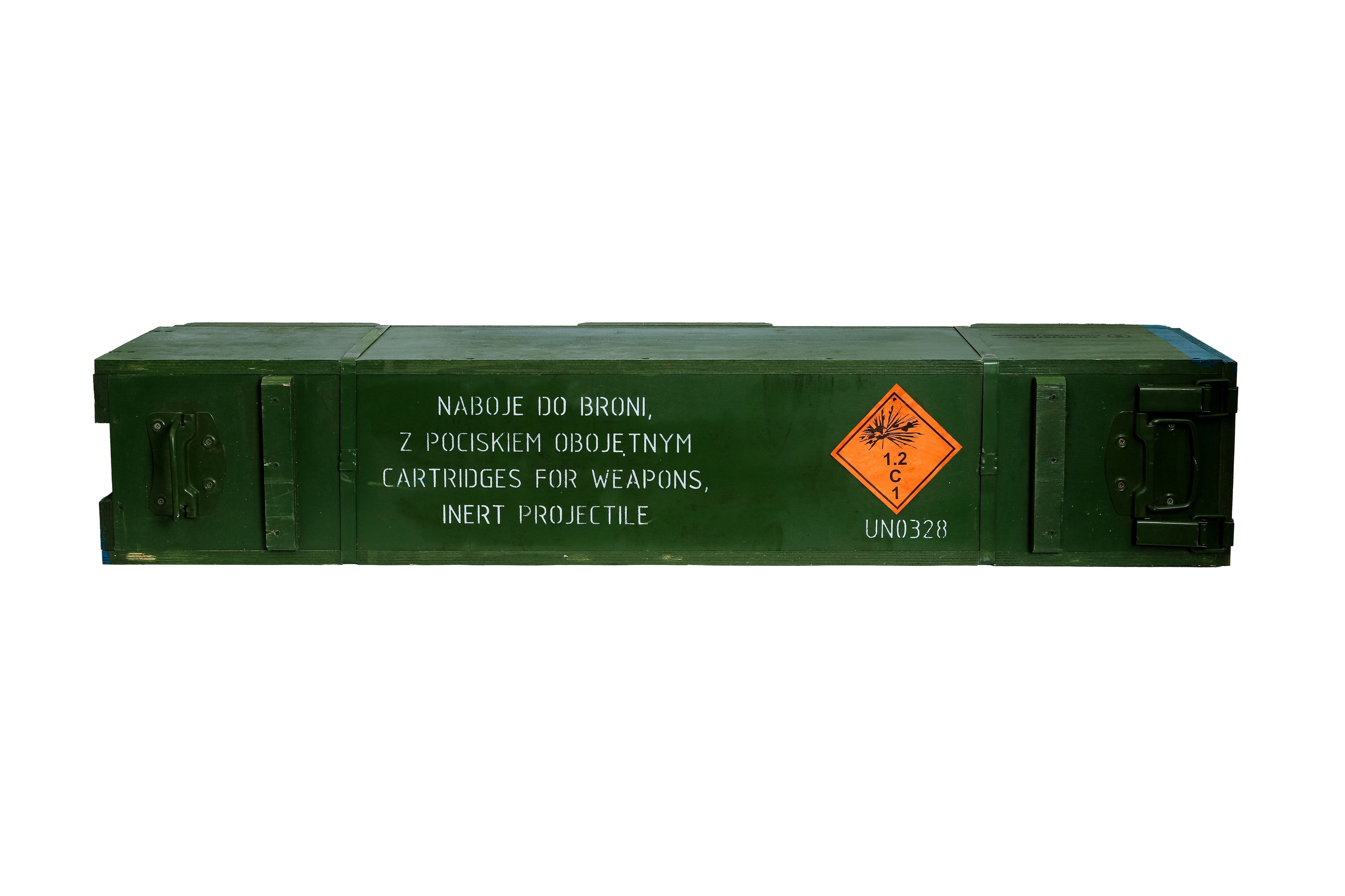    Munitionskiste TTP / Munitruhe / Transportkiste / Militärkiste / Armeekiste- HolzRepublik
